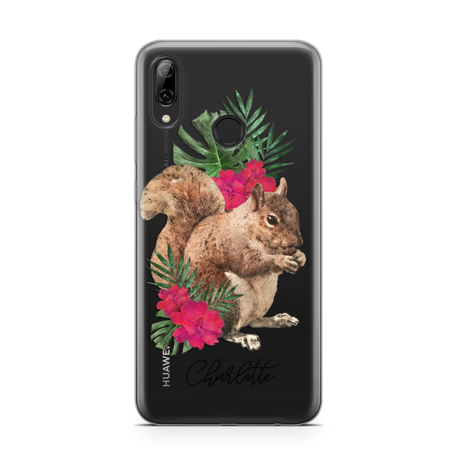 Personalised Squirrel Huawei Y7 2019