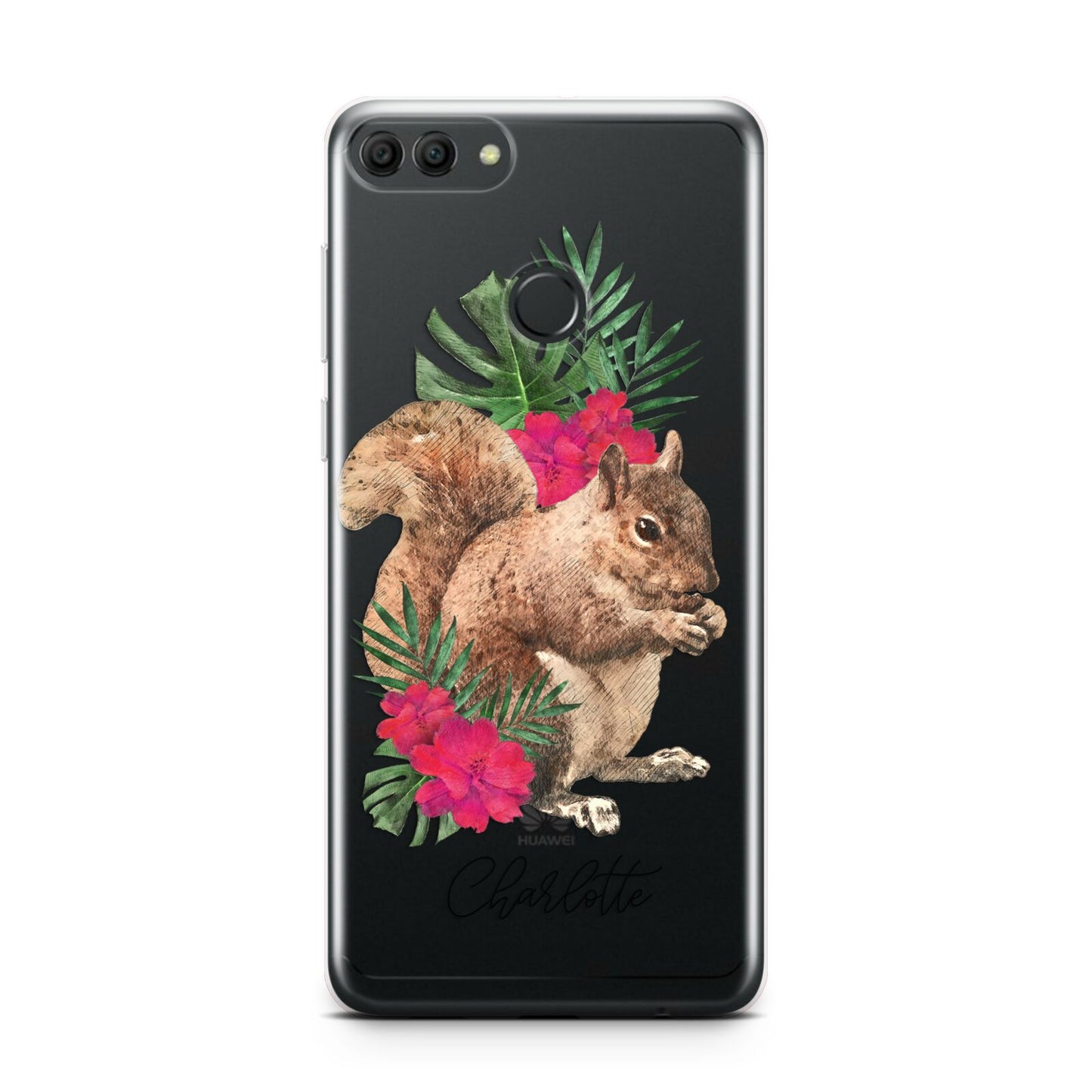 Personalised Squirrel Huawei Y9 2018