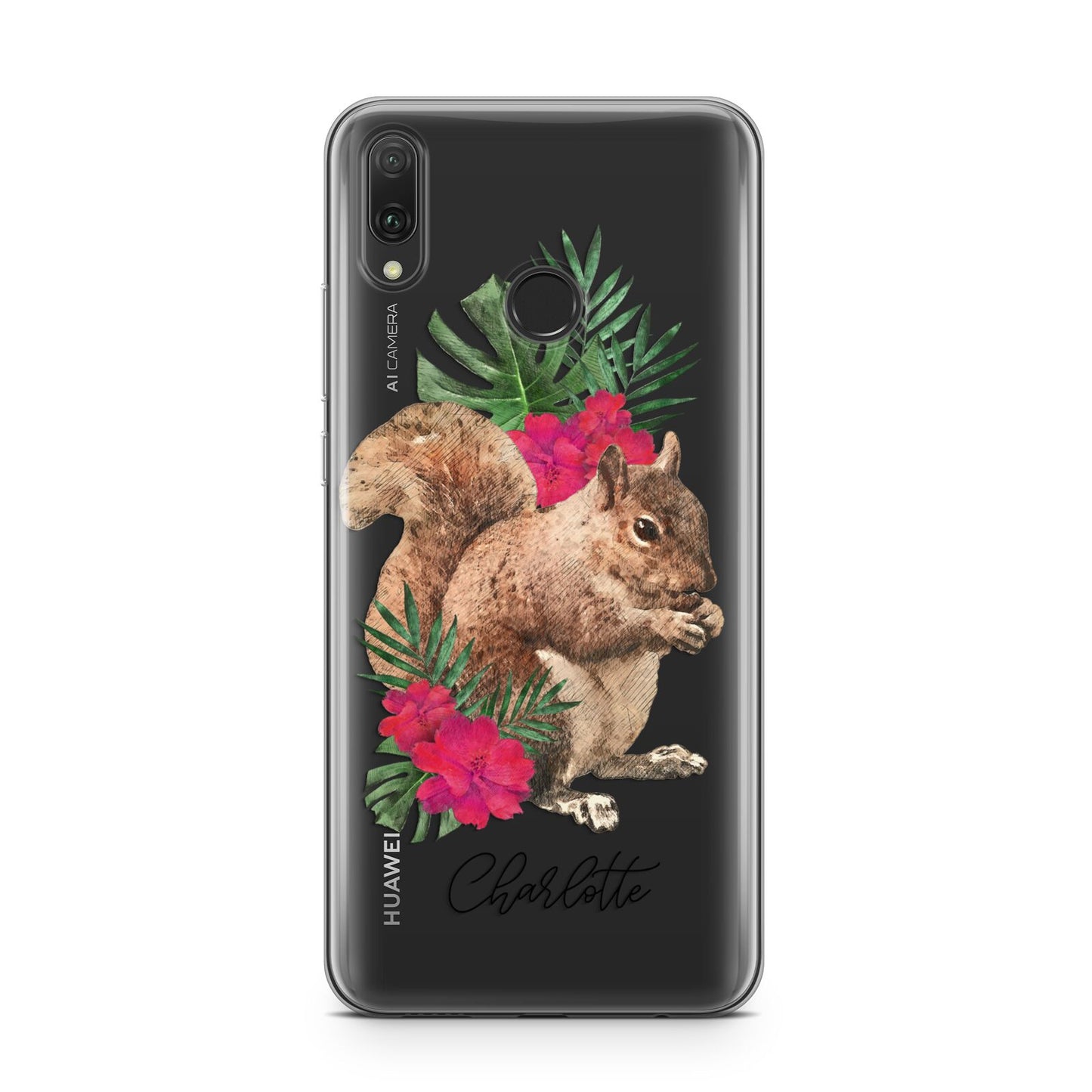 Personalised Squirrel Huawei Y9 2019