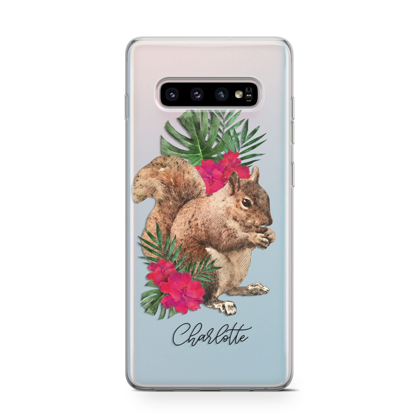 Personalised Squirrel Protective Samsung Galaxy Case