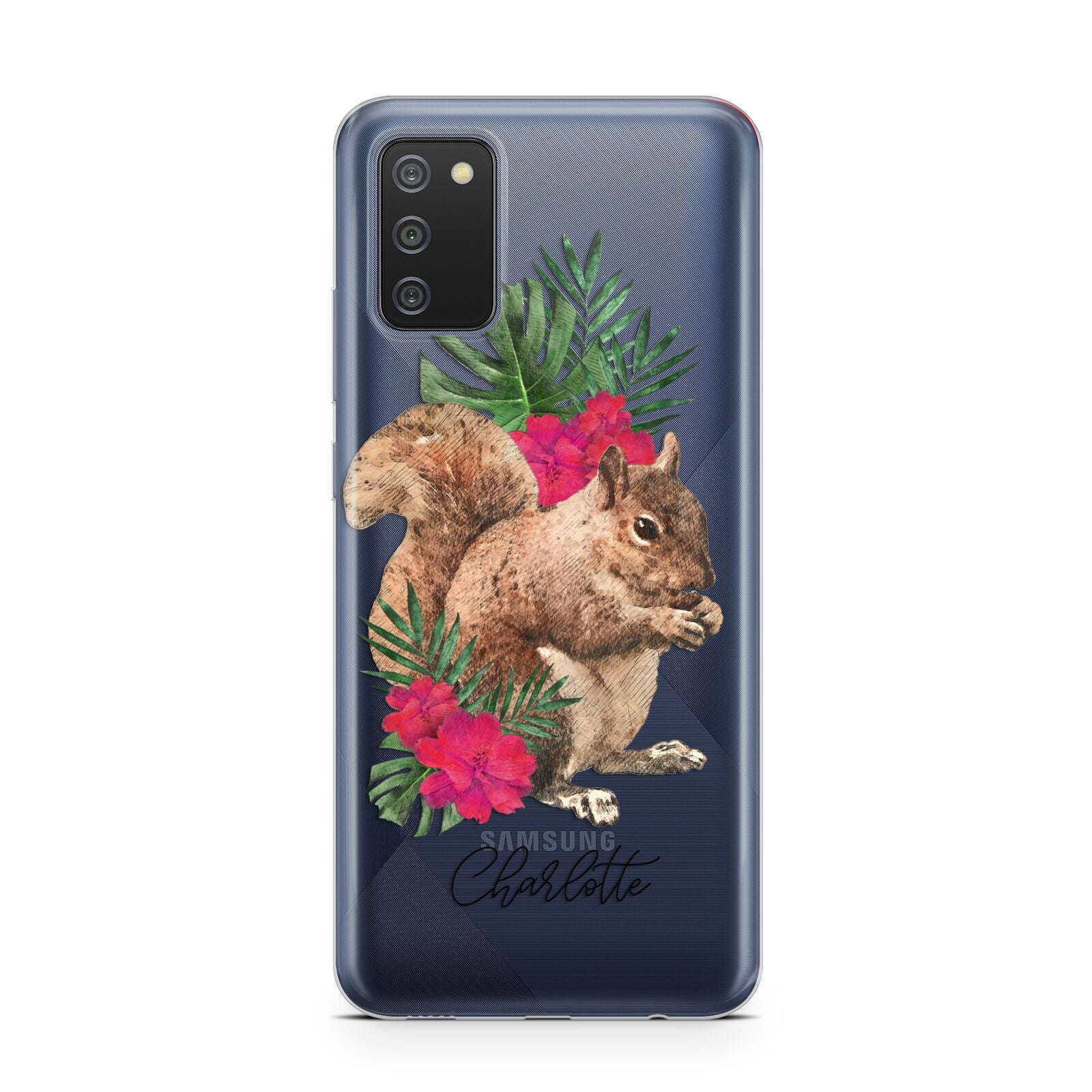 Personalised Squirrel Samsung A02s Case