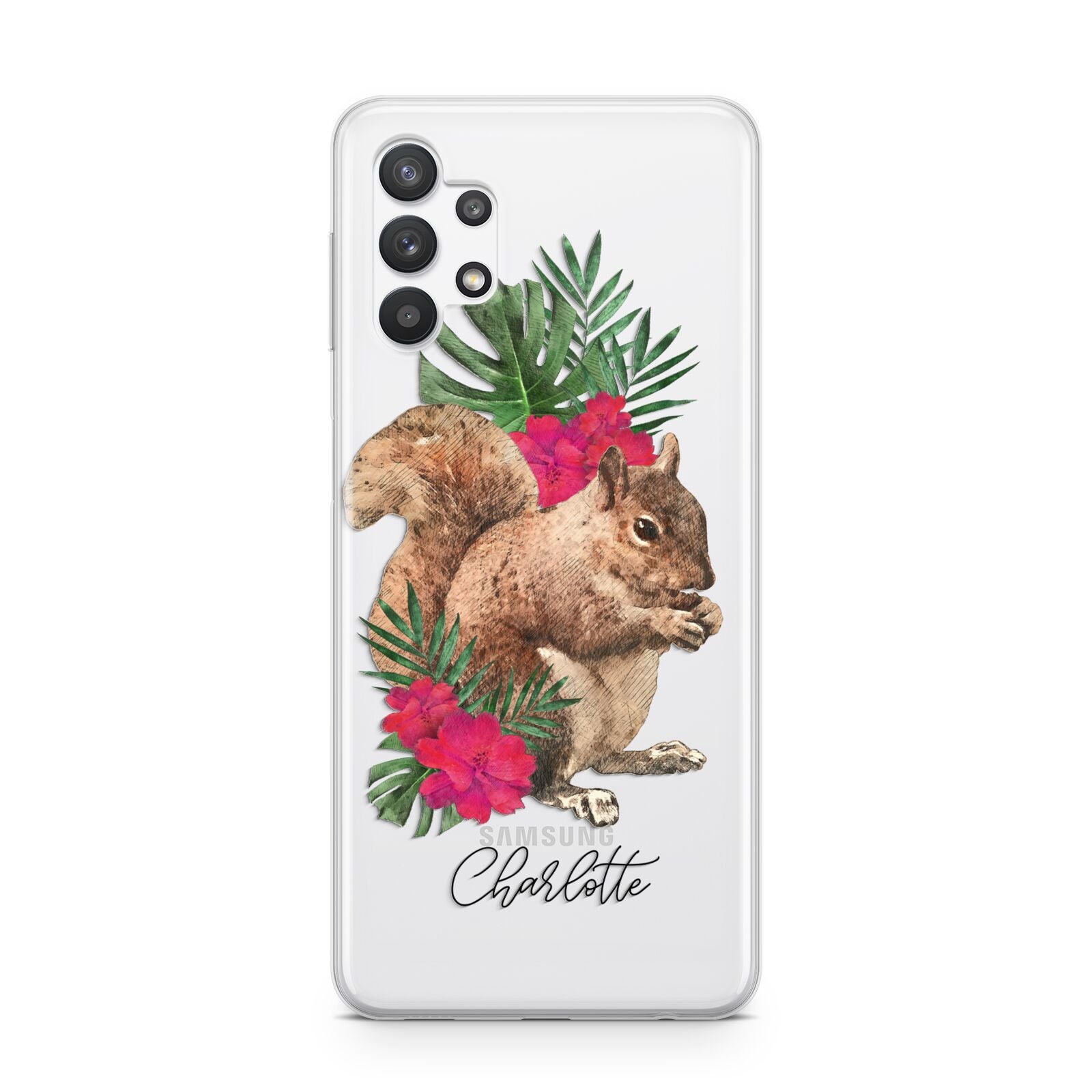 Personalised Squirrel Samsung A32 5G Case