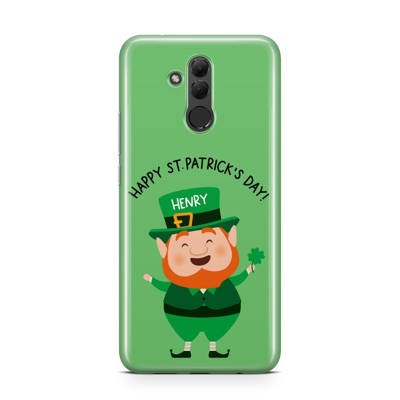 Personalised St Patricks Day Leprechaun Huawei Mate 20 Lite