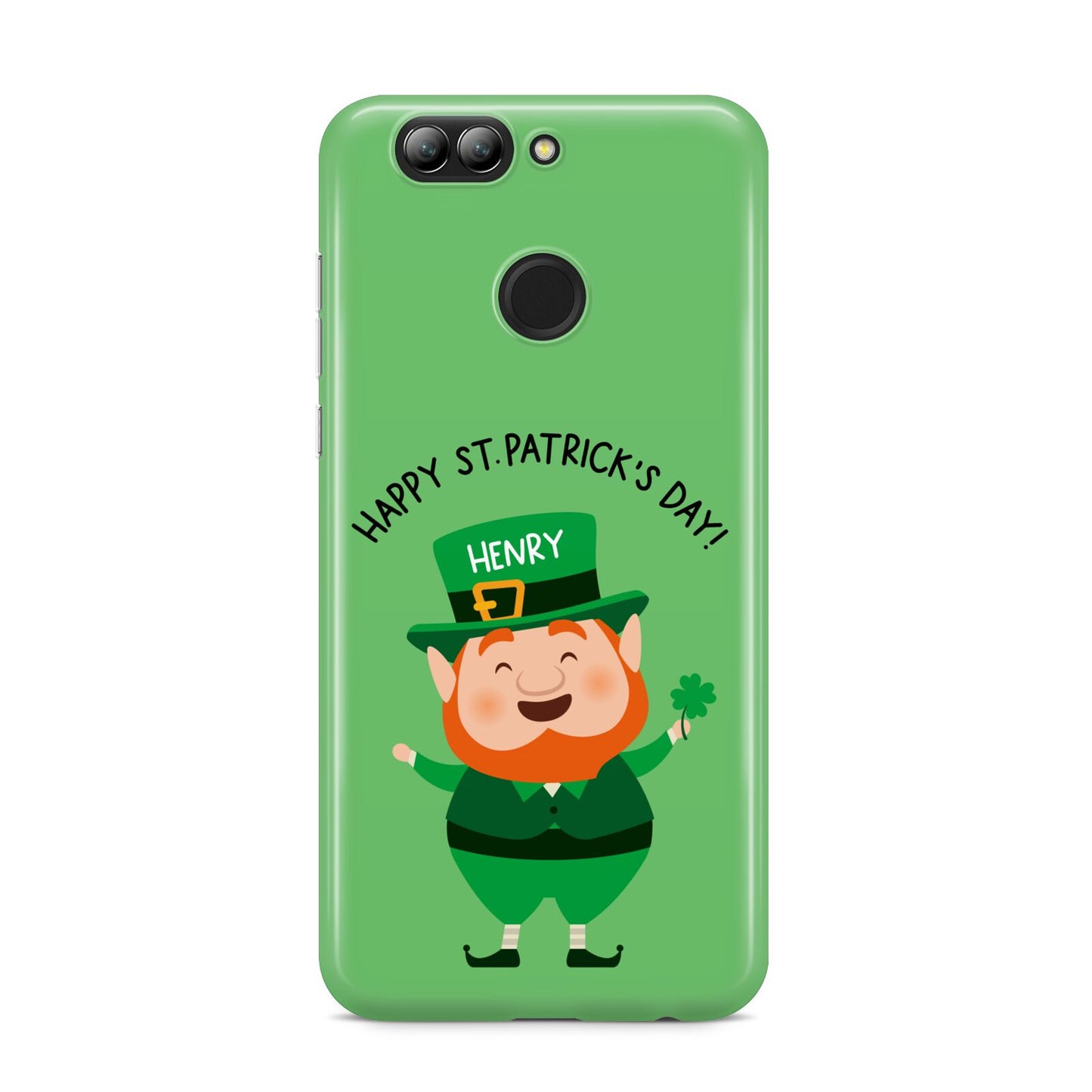 Personalised St Patricks Day Leprechaun Huawei Nova 2s Phone Case