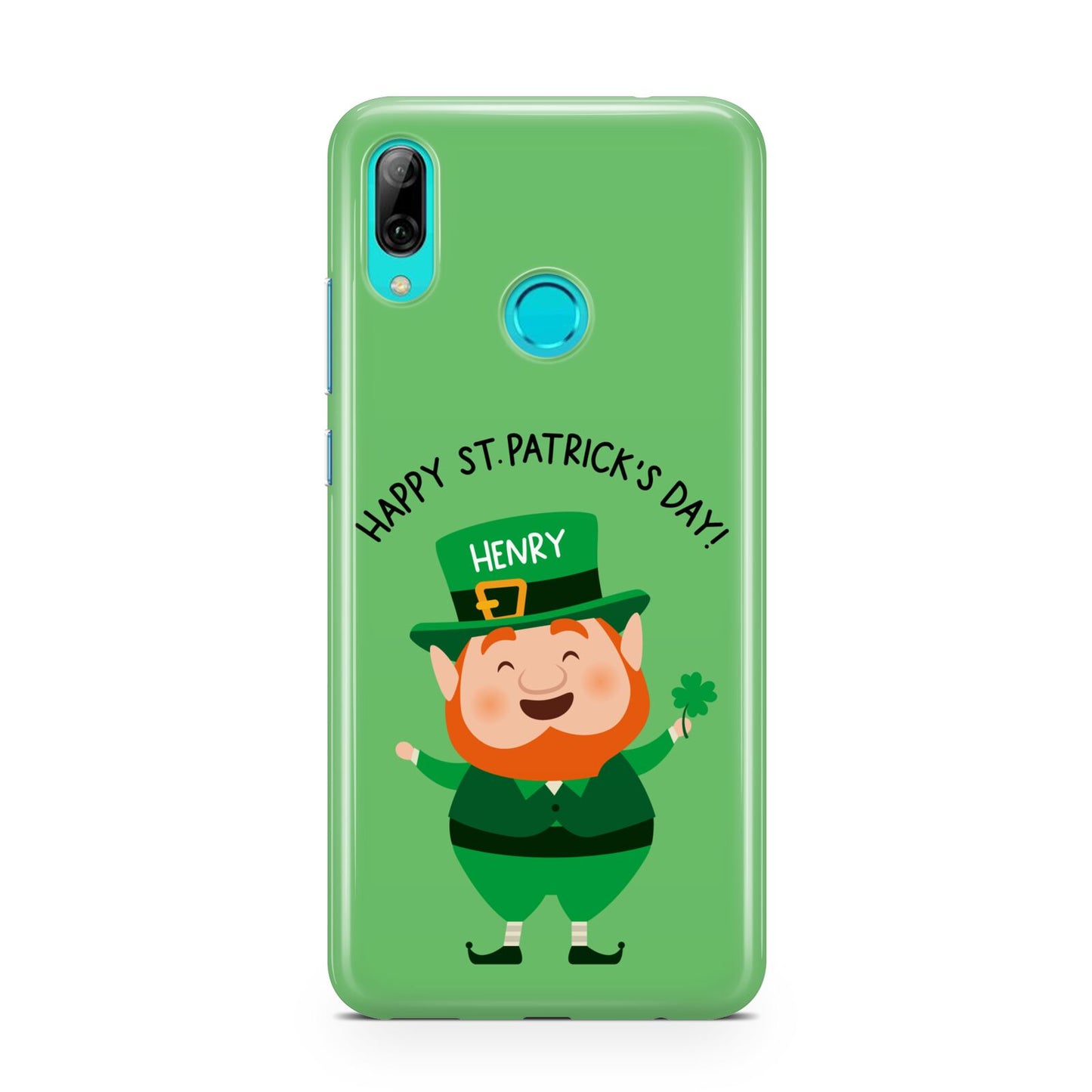 Personalised St Patricks Day Leprechaun Huawei P Smart 2019 Case