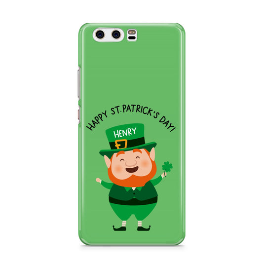 Personalised St Patricks Day Leprechaun Huawei P10 Phone Case