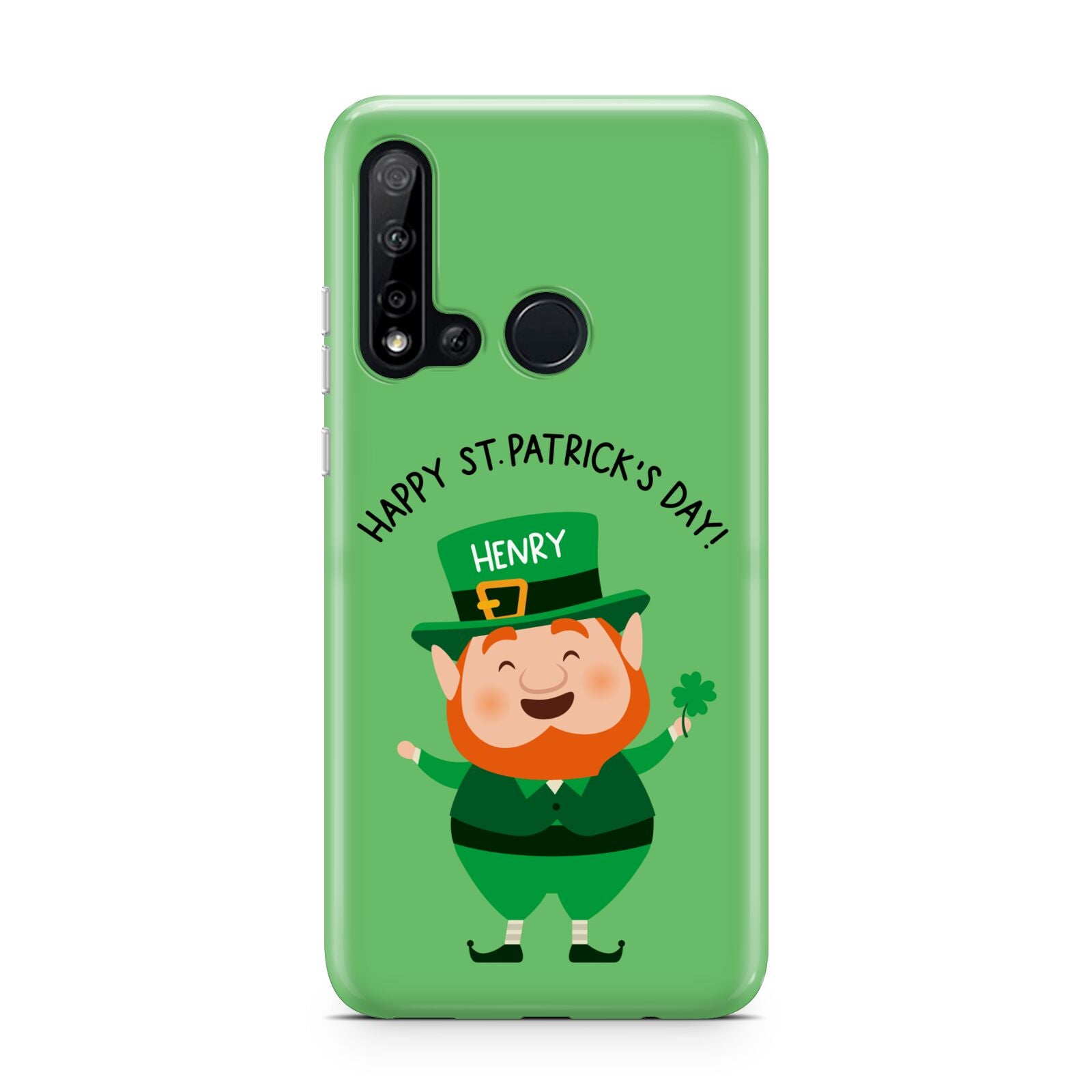 Personalised St Patricks Day Leprechaun Huawei P20 Lite 5G Phone Case