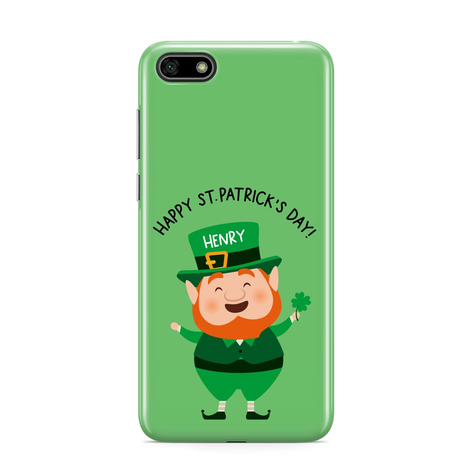 Personalised St Patricks Day Leprechaun Huawei Y5 Prime 2018 Phone Case