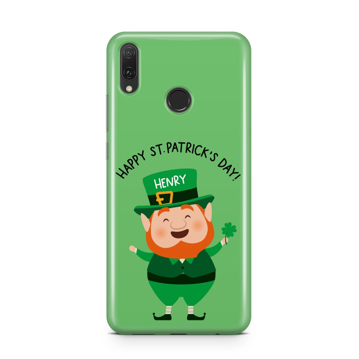 Personalised St Patricks Day Leprechaun Huawei Y9 2019