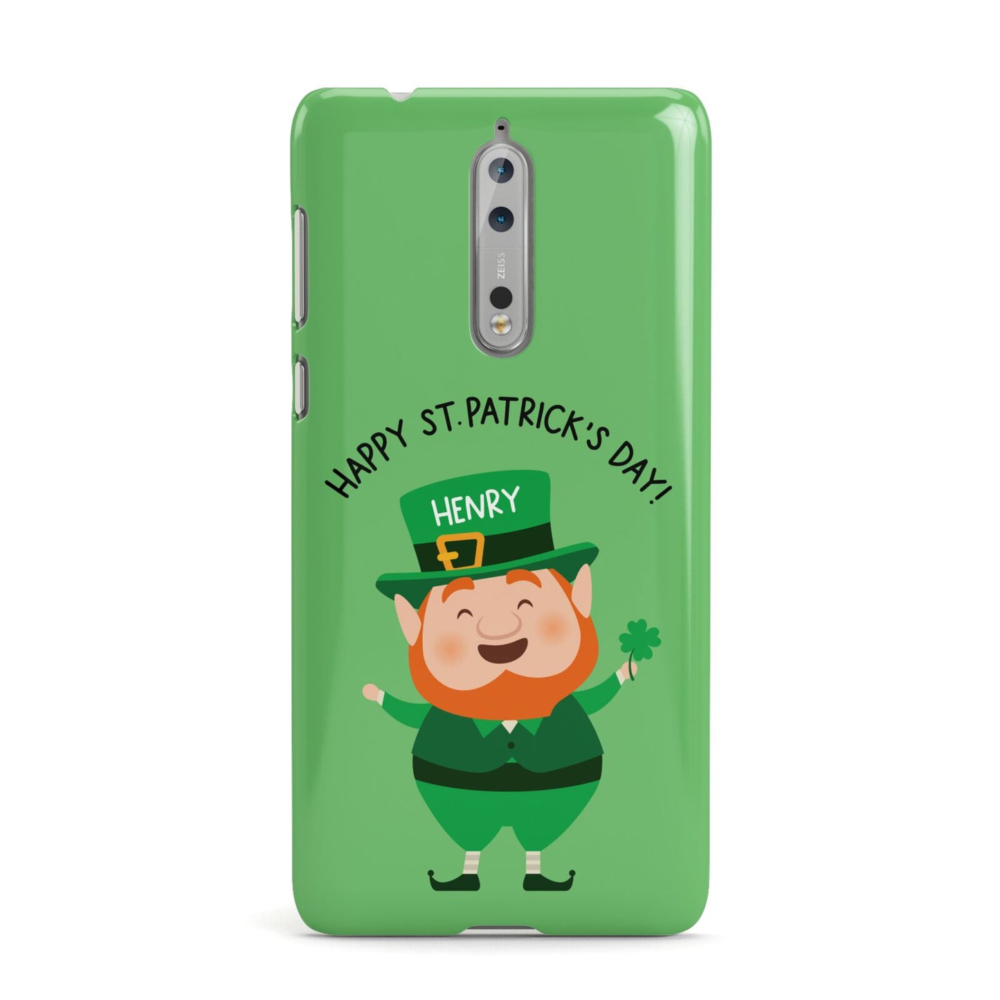 Personalised St Patricks Day Leprechaun Nokia Case