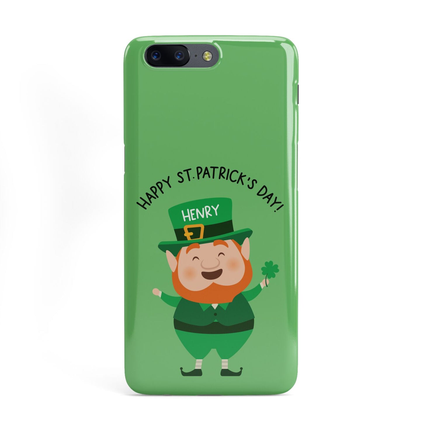 Personalised St Patricks Day Leprechaun OnePlus Case