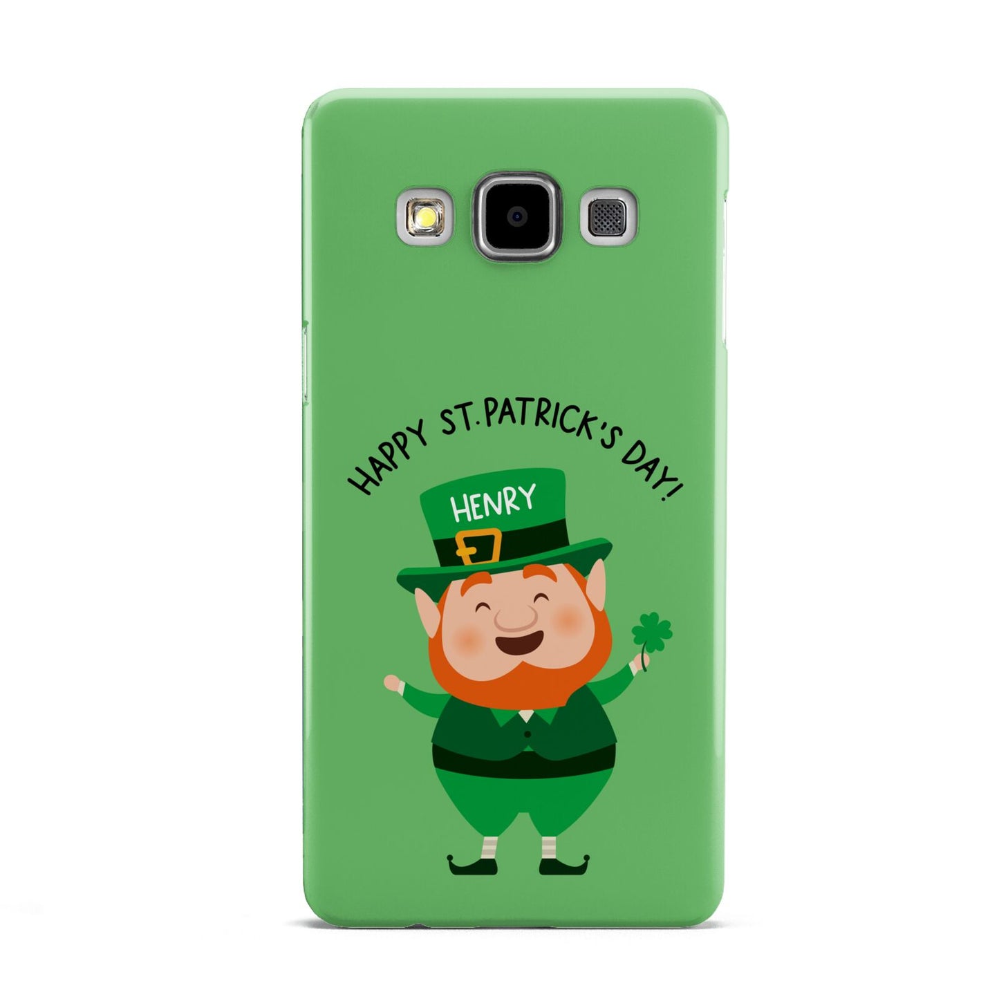 Personalised St Patricks Day Leprechaun Samsung Galaxy A5 Case