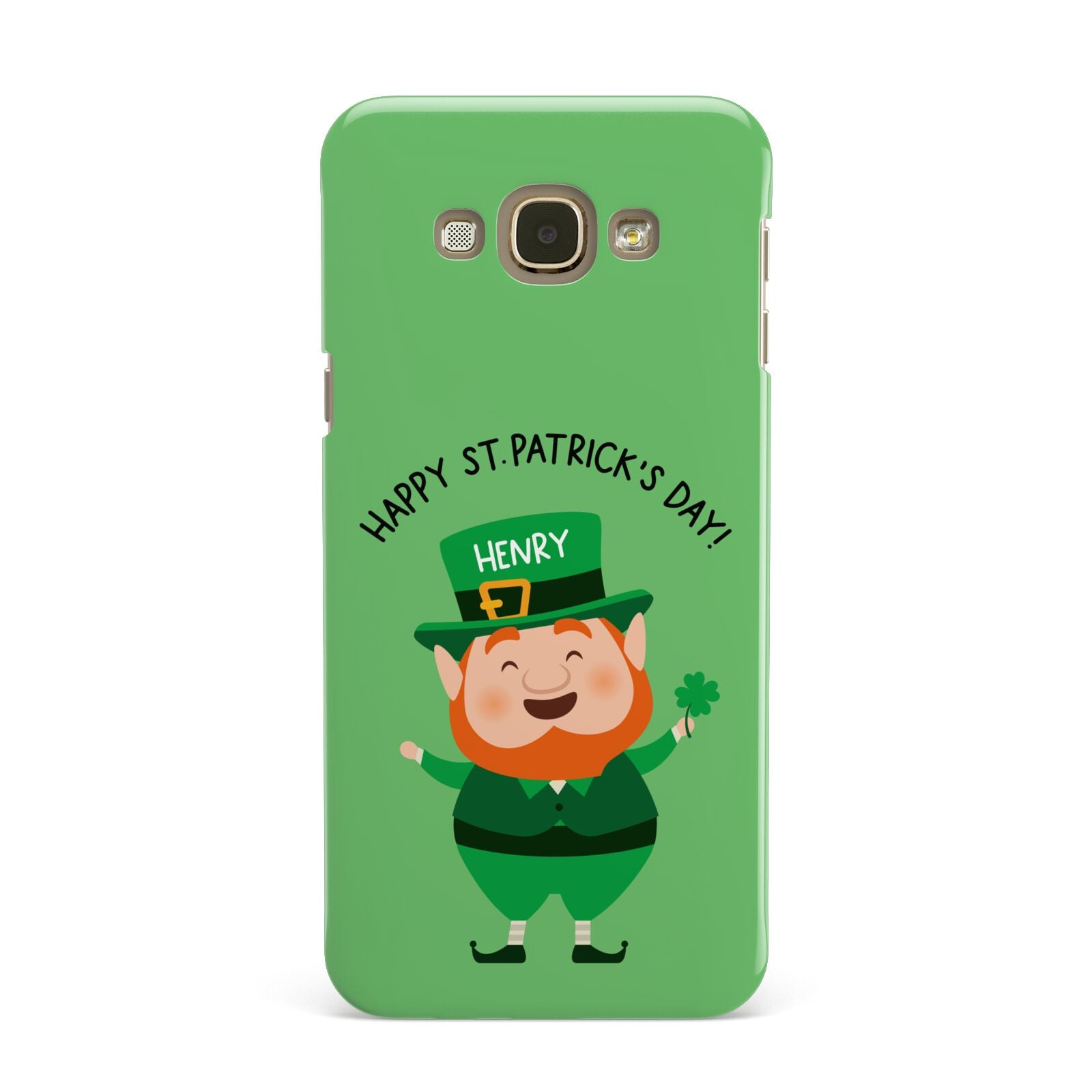 Personalised St Patricks Day Leprechaun Samsung Galaxy A8 Case