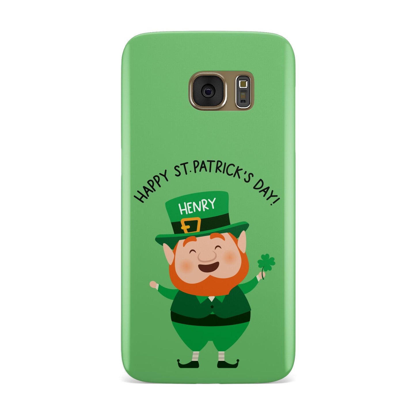 Personalised St Patricks Day Leprechaun Samsung Galaxy Case