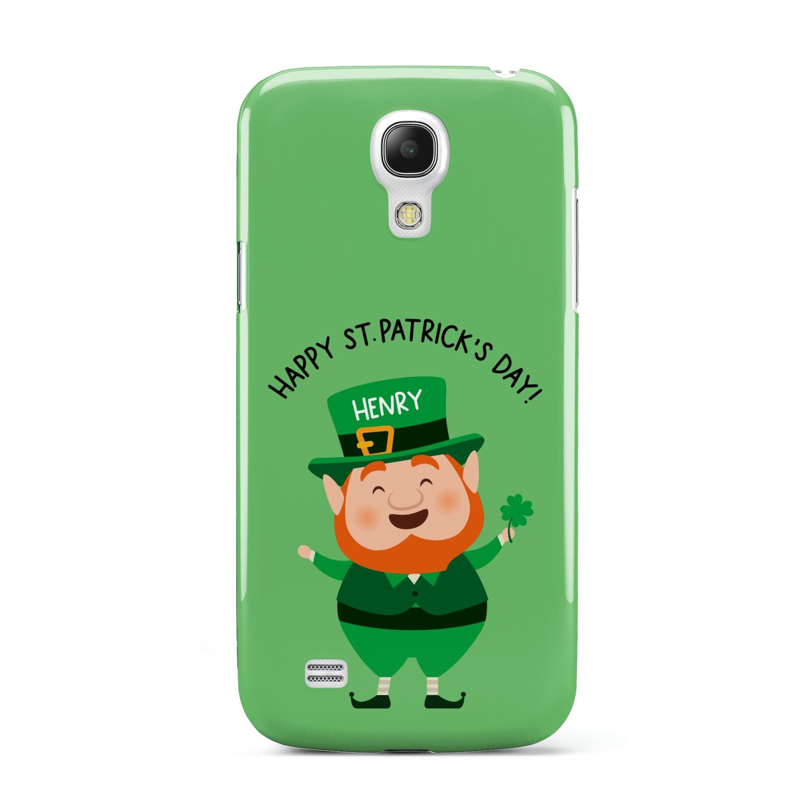 Personalised St Patricks Day Leprechaun Samsung Galaxy S4 Mini Case