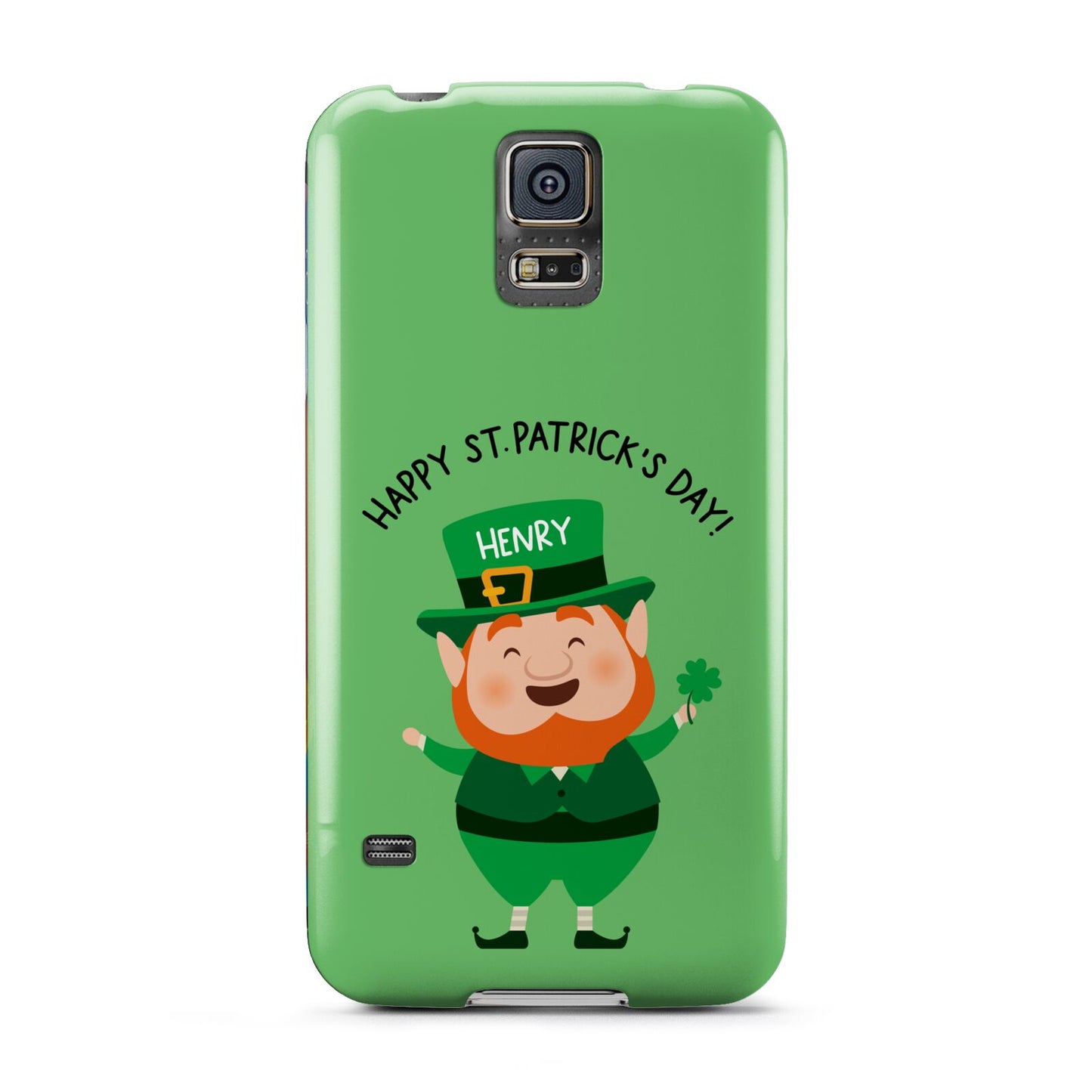 Personalised St Patricks Day Leprechaun Samsung Galaxy S5 Case