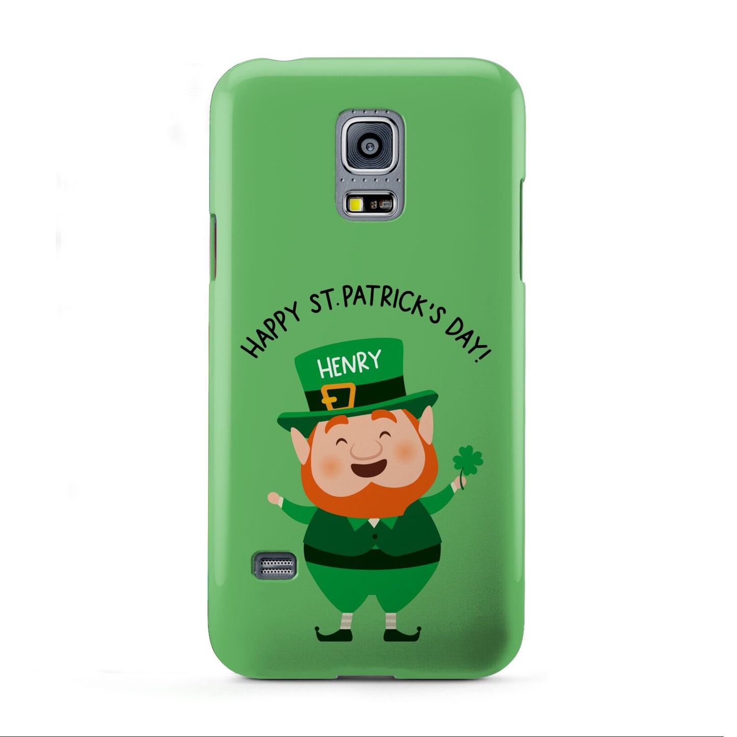 Personalised St Patricks Day Leprechaun Samsung Galaxy S5 Mini Case