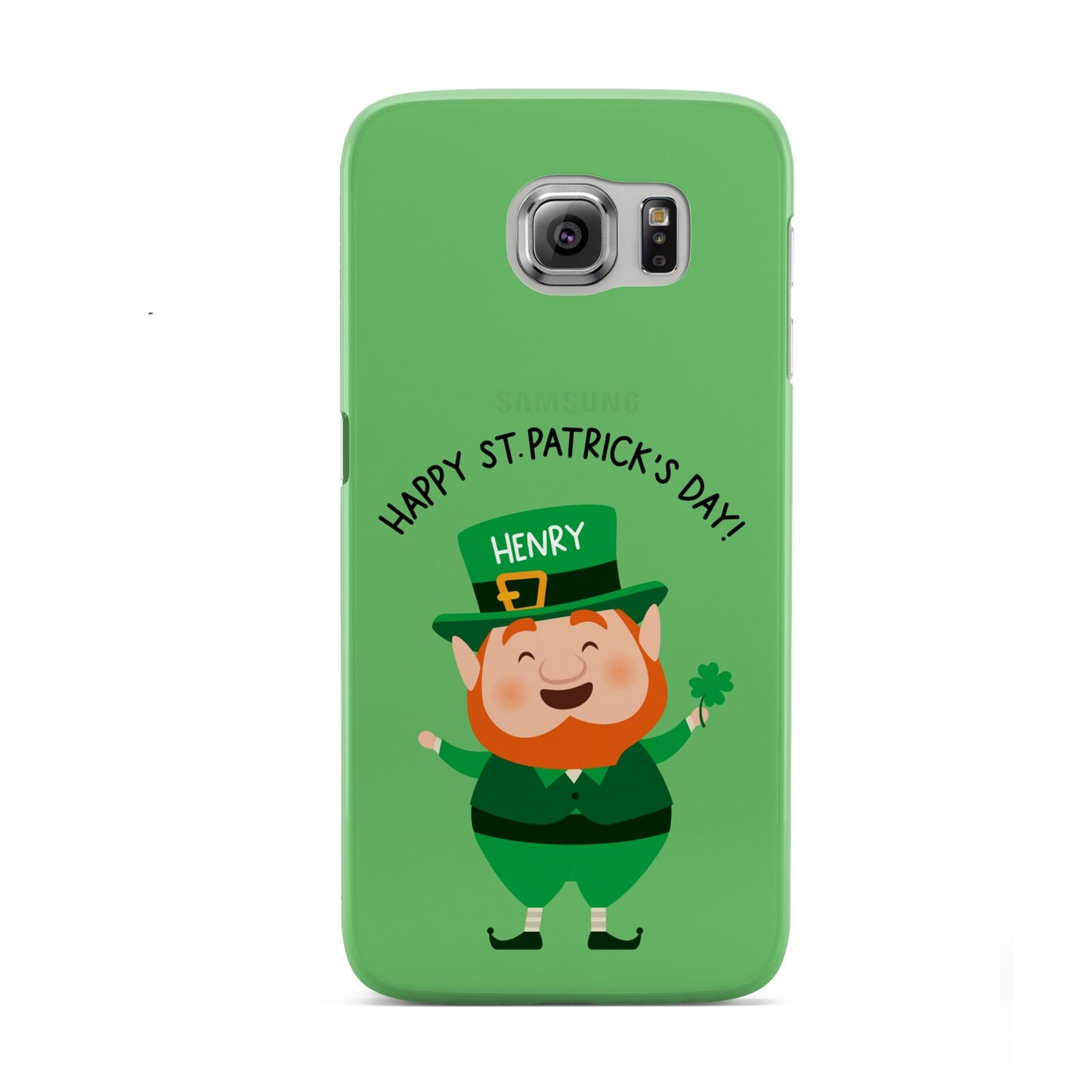 Personalised St Patricks Day Leprechaun Samsung Galaxy S6 Case