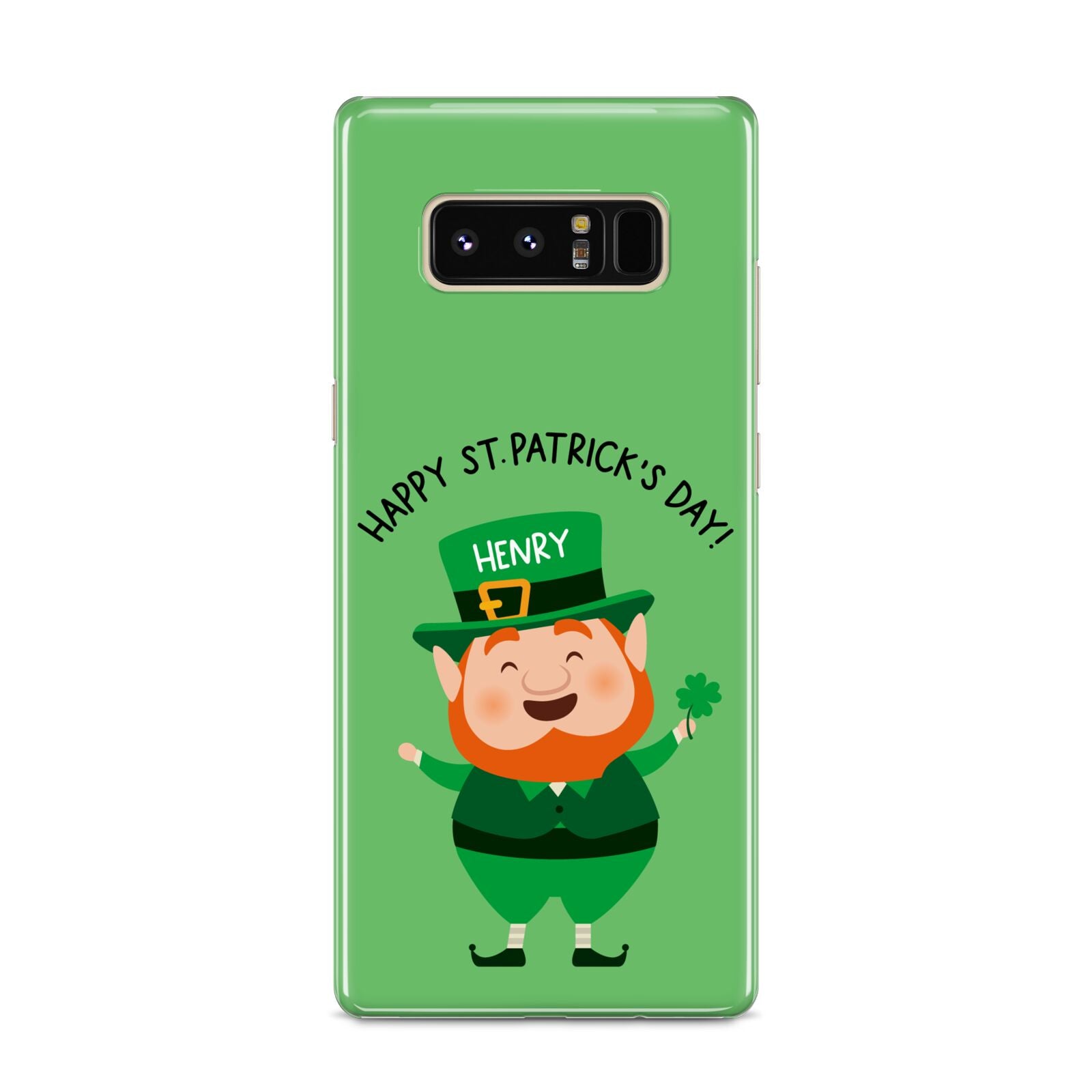 Personalised St Patricks Day Leprechaun Samsung Galaxy S8 Case