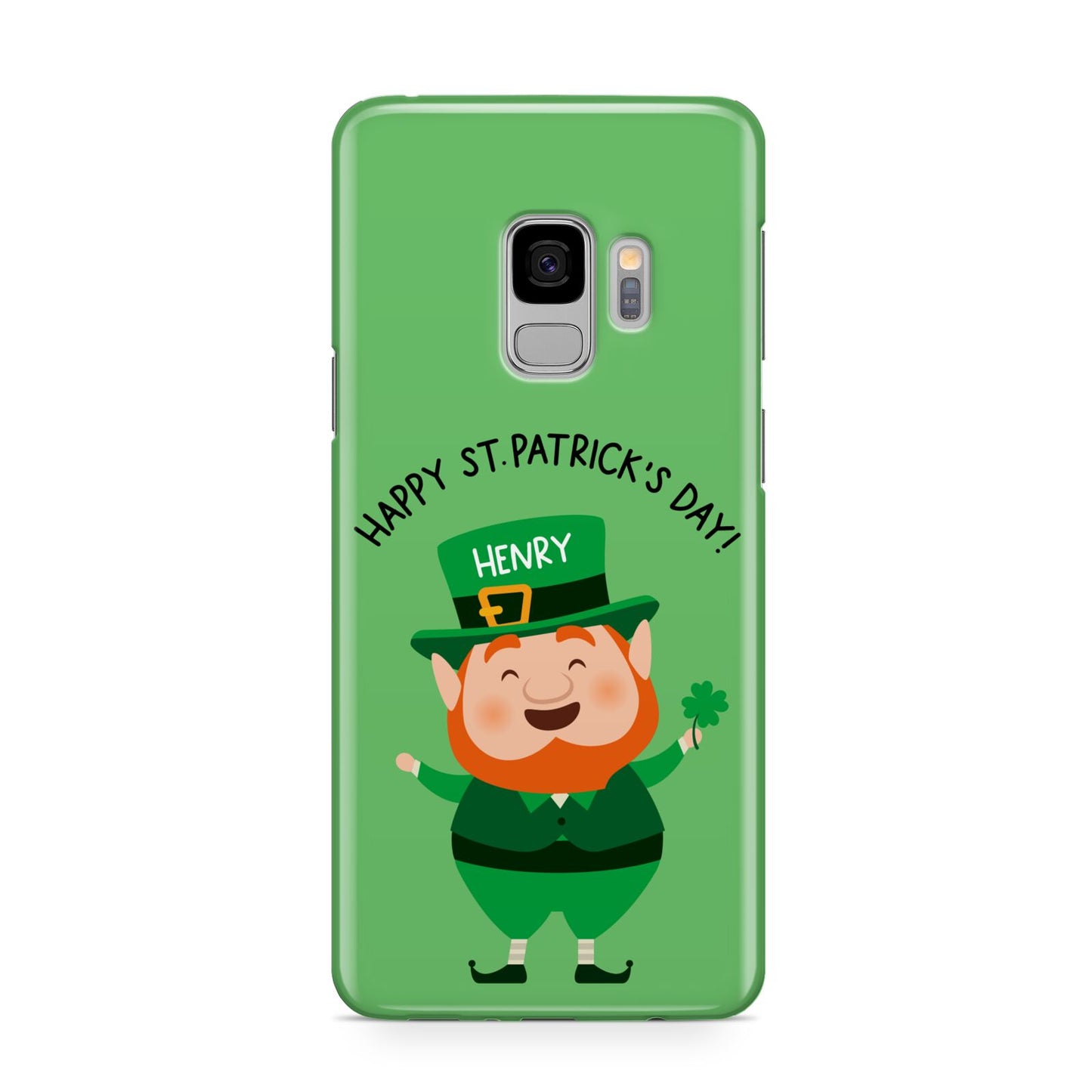 Personalised St Patricks Day Leprechaun Samsung Galaxy S9 Case