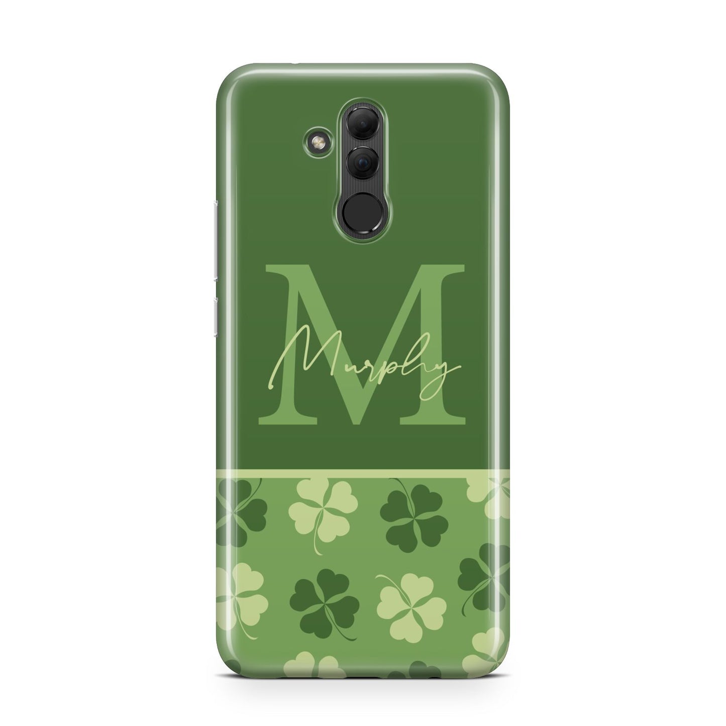 Personalised St Patricks Day Monogram Huawei Mate 20 Lite