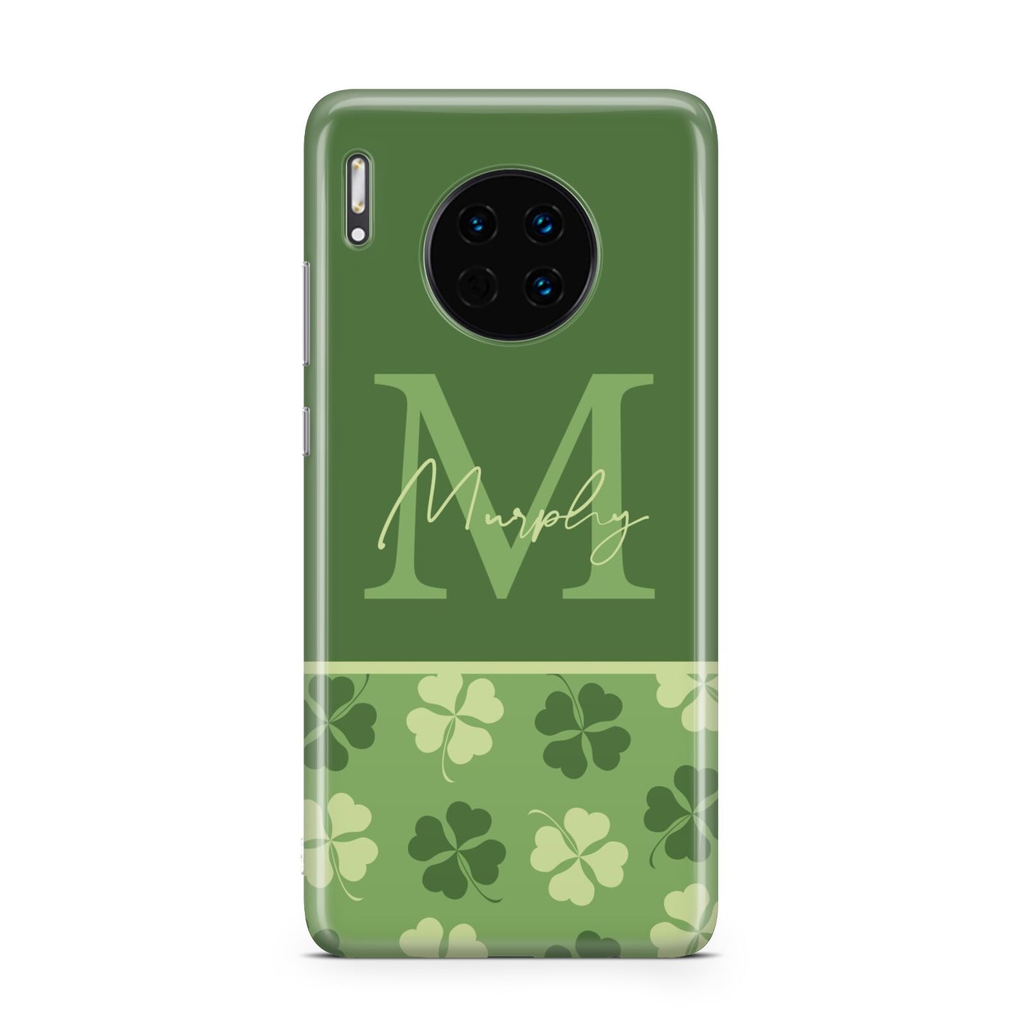 Personalised St Patricks Day Monogram Huawei Mate 30