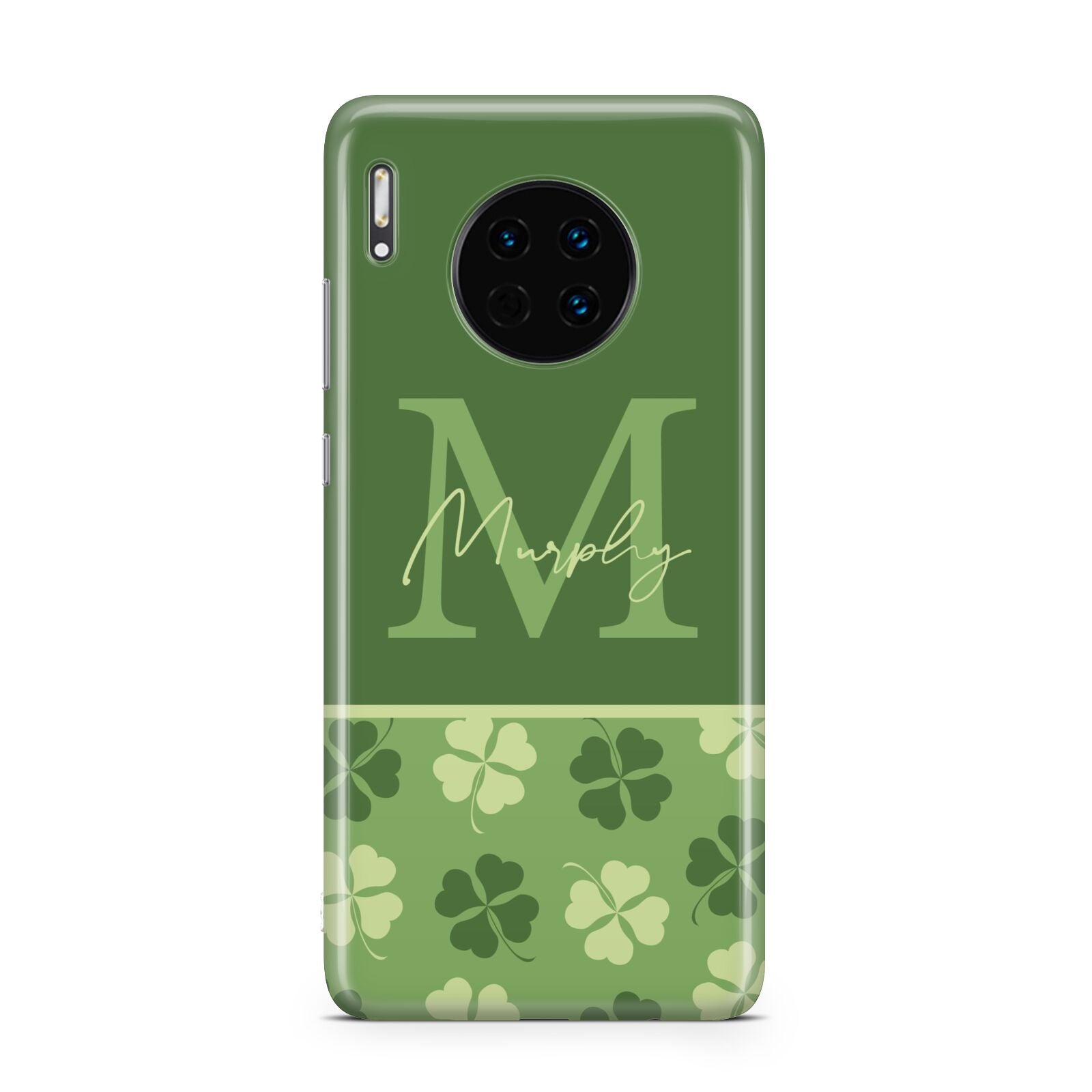 Personalised St Patricks Day Monogram Huawei Mate 30