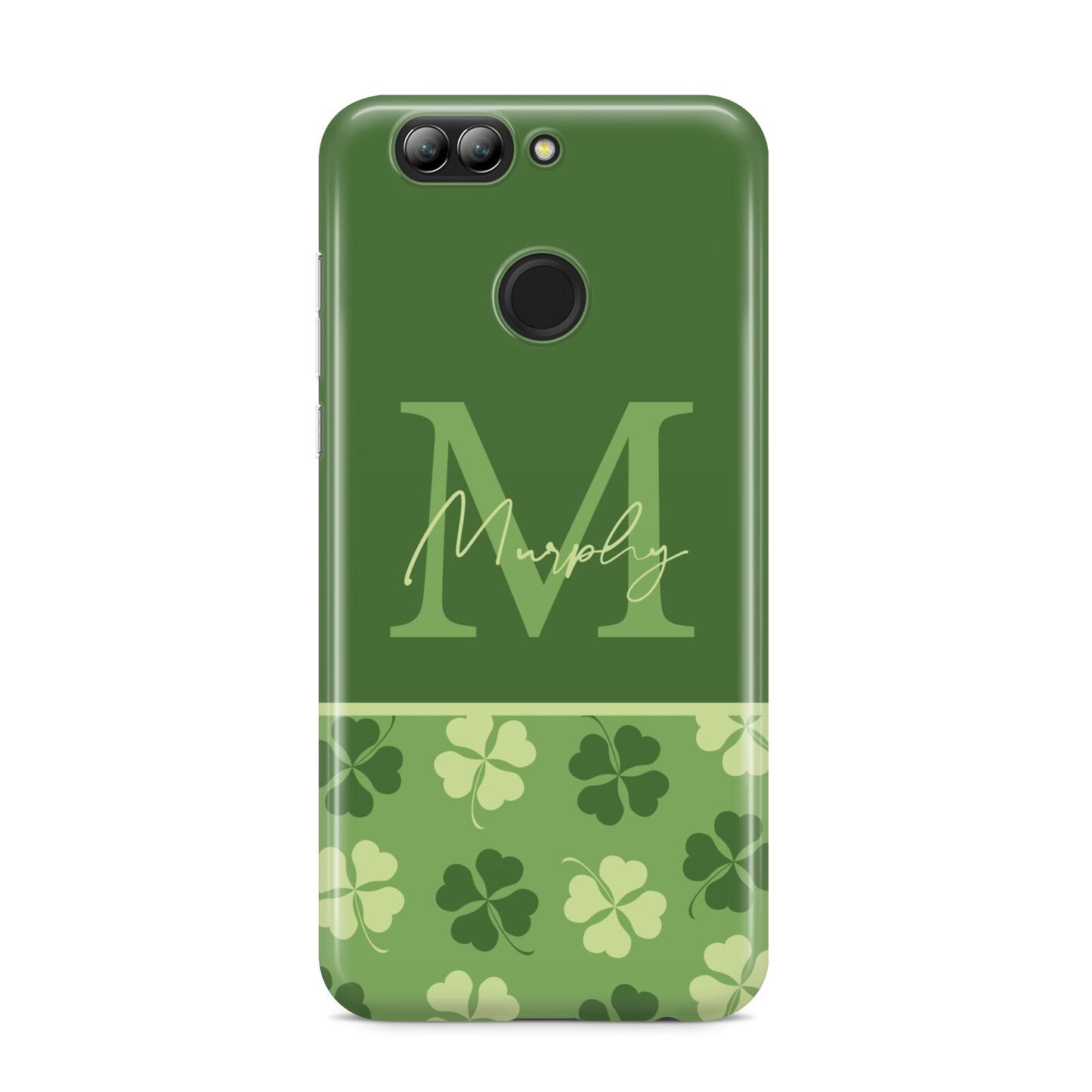 Personalised St Patricks Day Monogram Huawei Nova 2s Phone Case