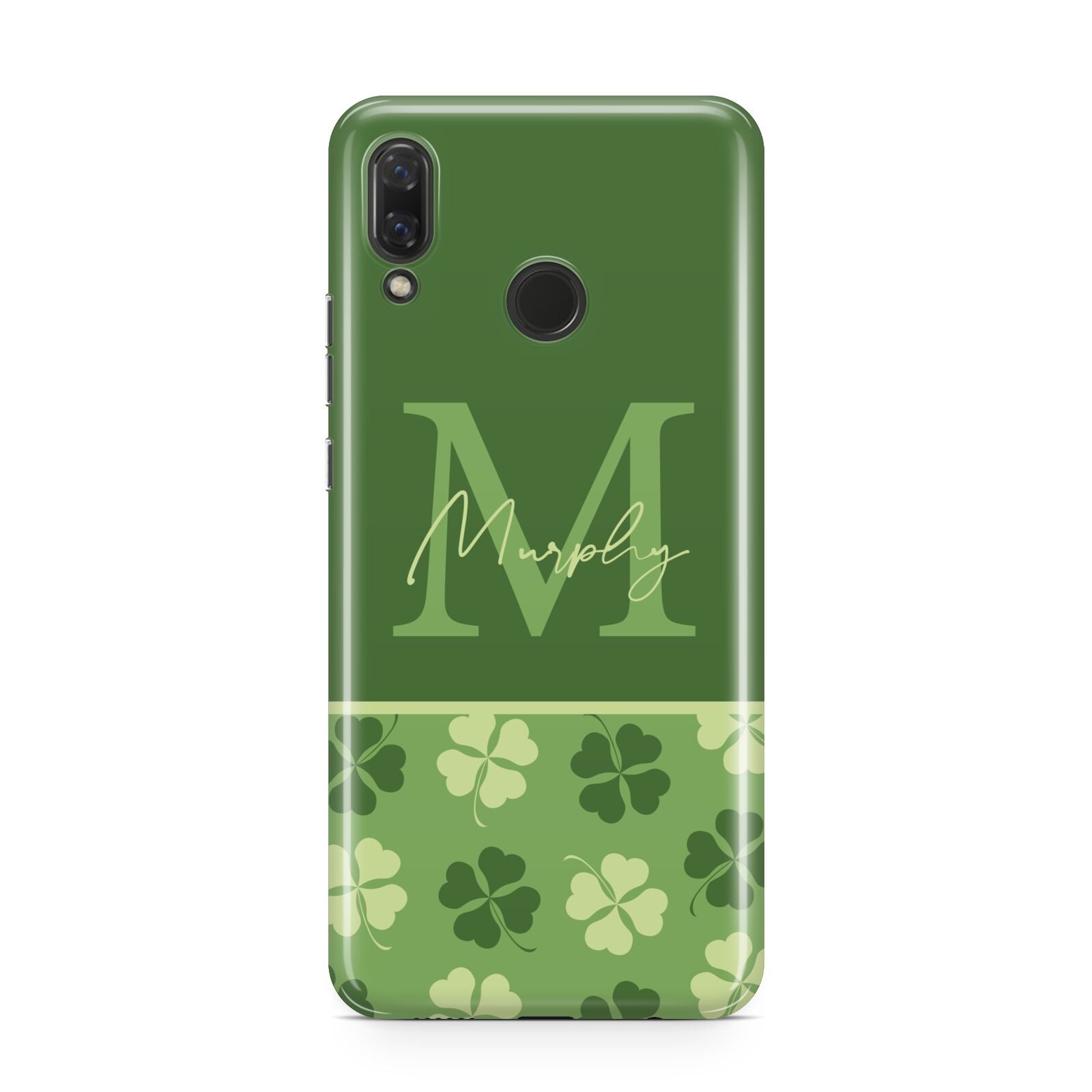 Personalised St Patricks Day Monogram Huawei Nova 3 Phone Case