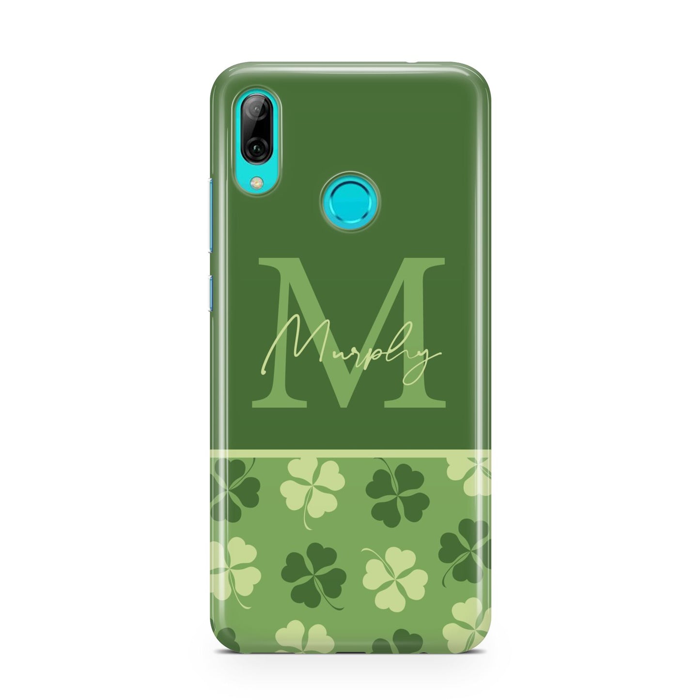 Personalised St Patricks Day Monogram Huawei P Smart 2019 Case