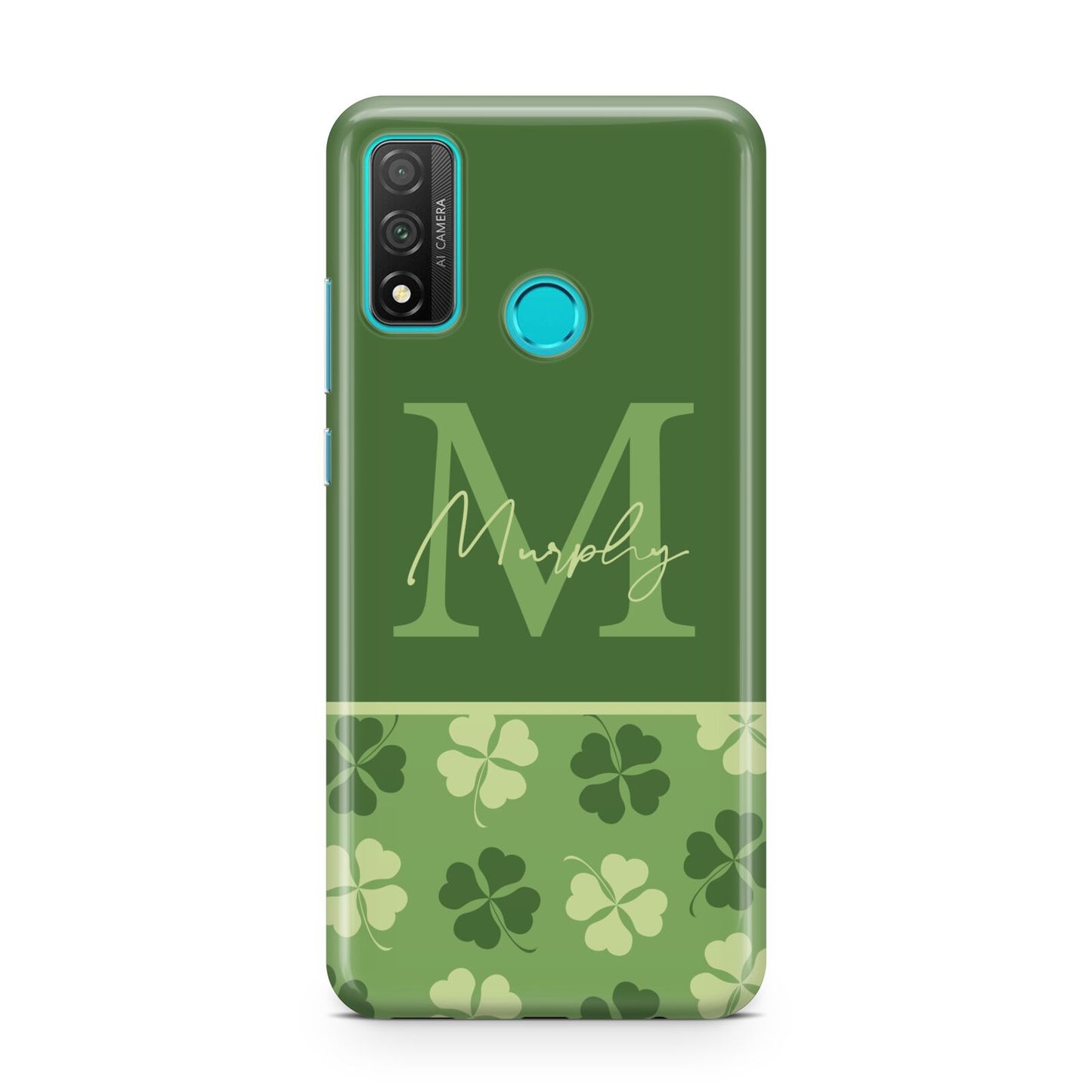 Personalised St Patricks Day Monogram Huawei P Smart 2020