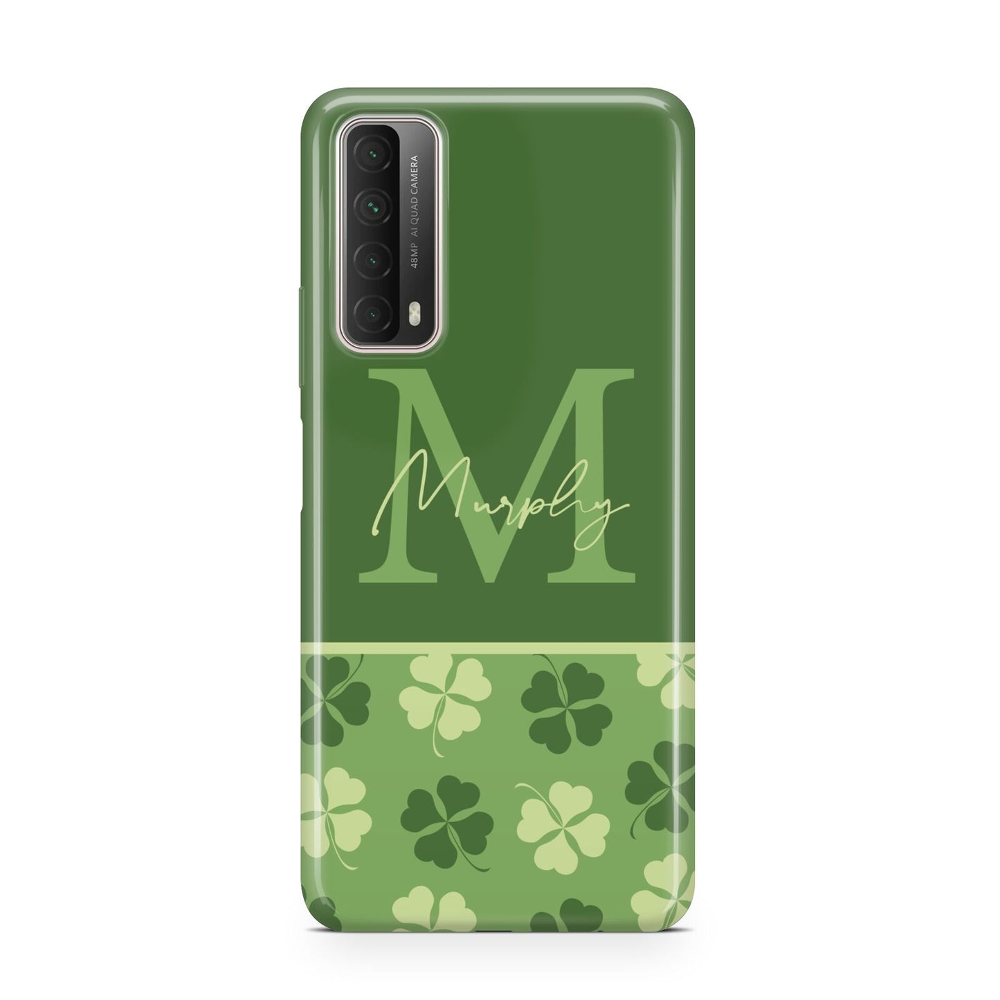 Personalised St Patricks Day Monogram Huawei P Smart 2021