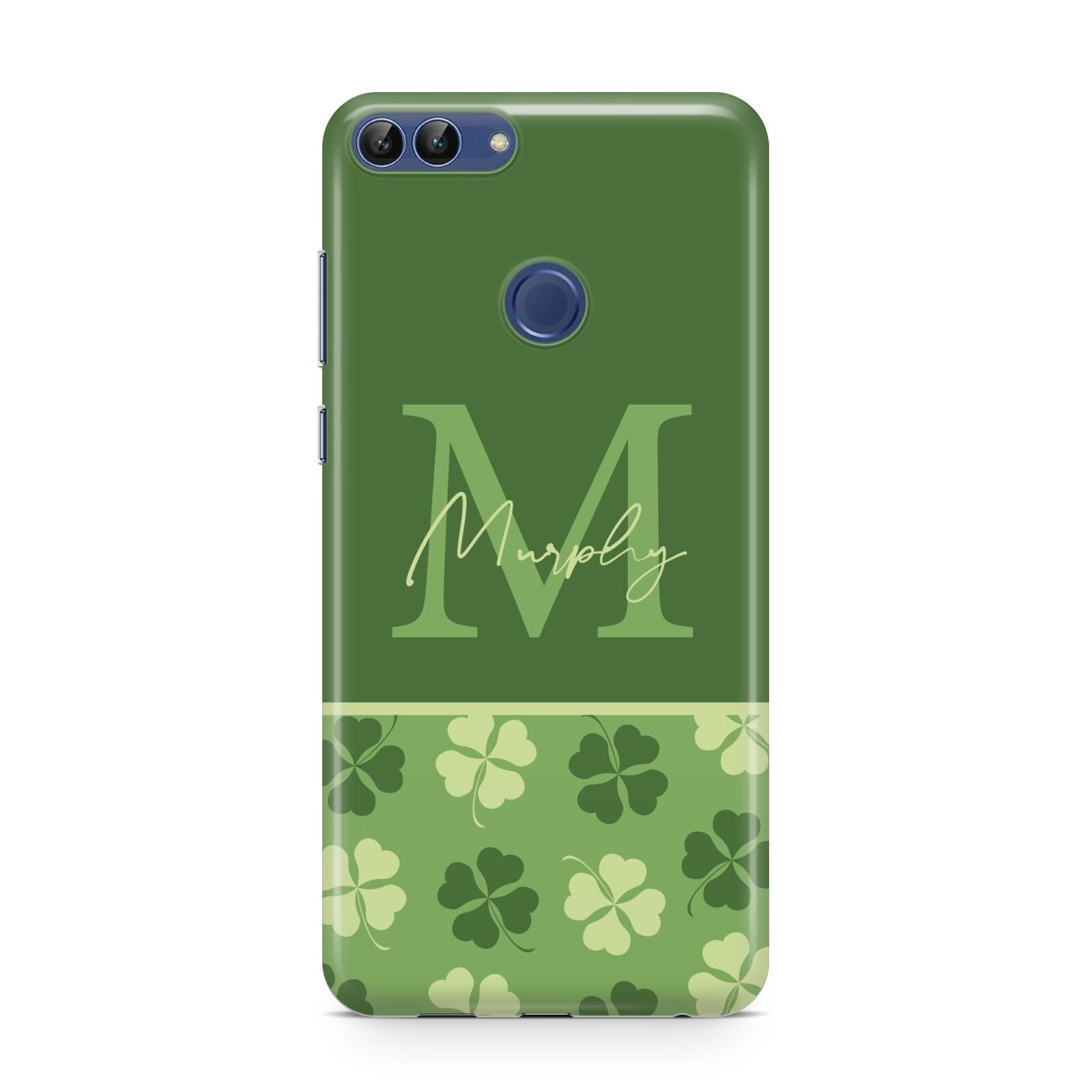 Personalised St Patricks Day Monogram Huawei P Smart Case