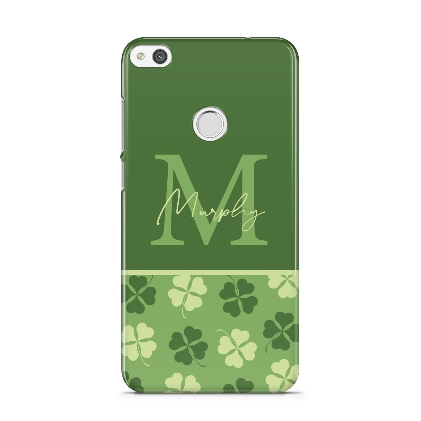 Personalised St Patricks Day Monogram Huawei P8 Lite Case