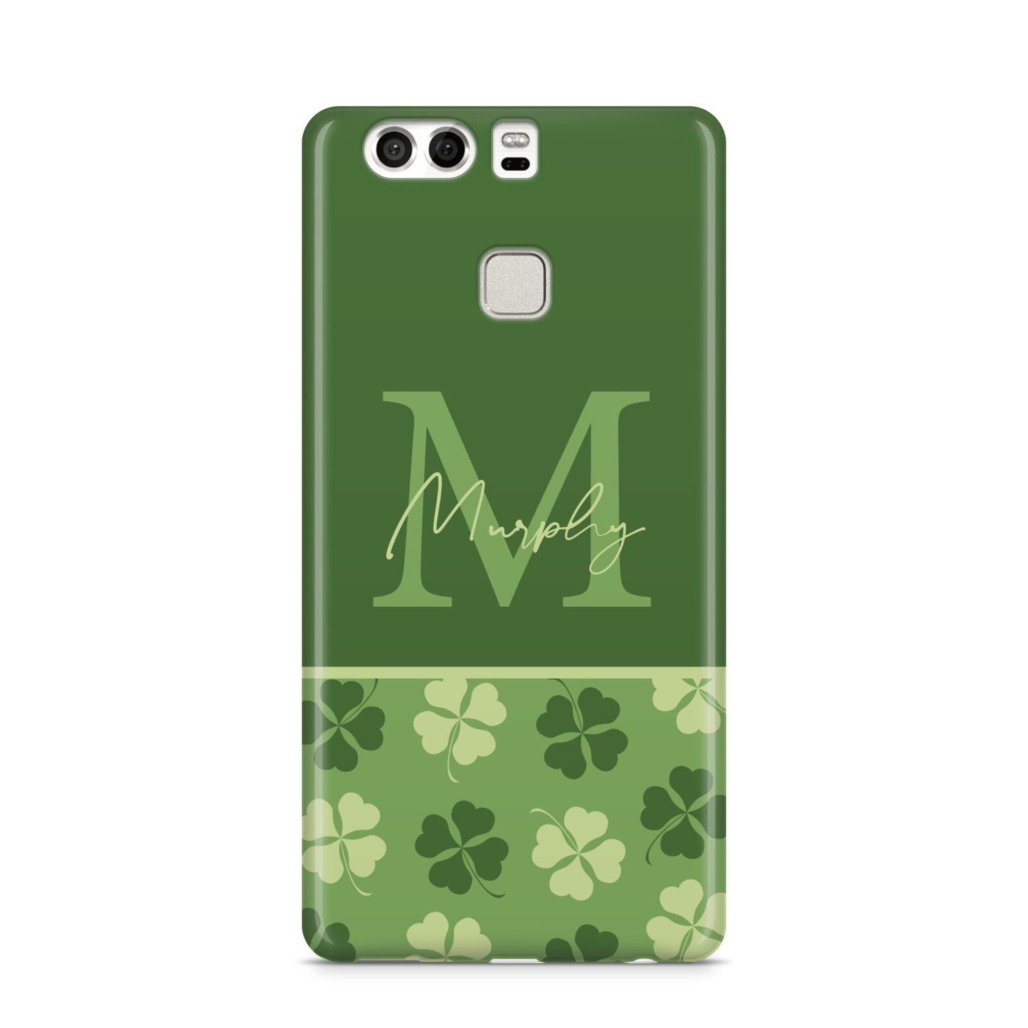 Personalised St Patricks Day Monogram Huawei P9 Case