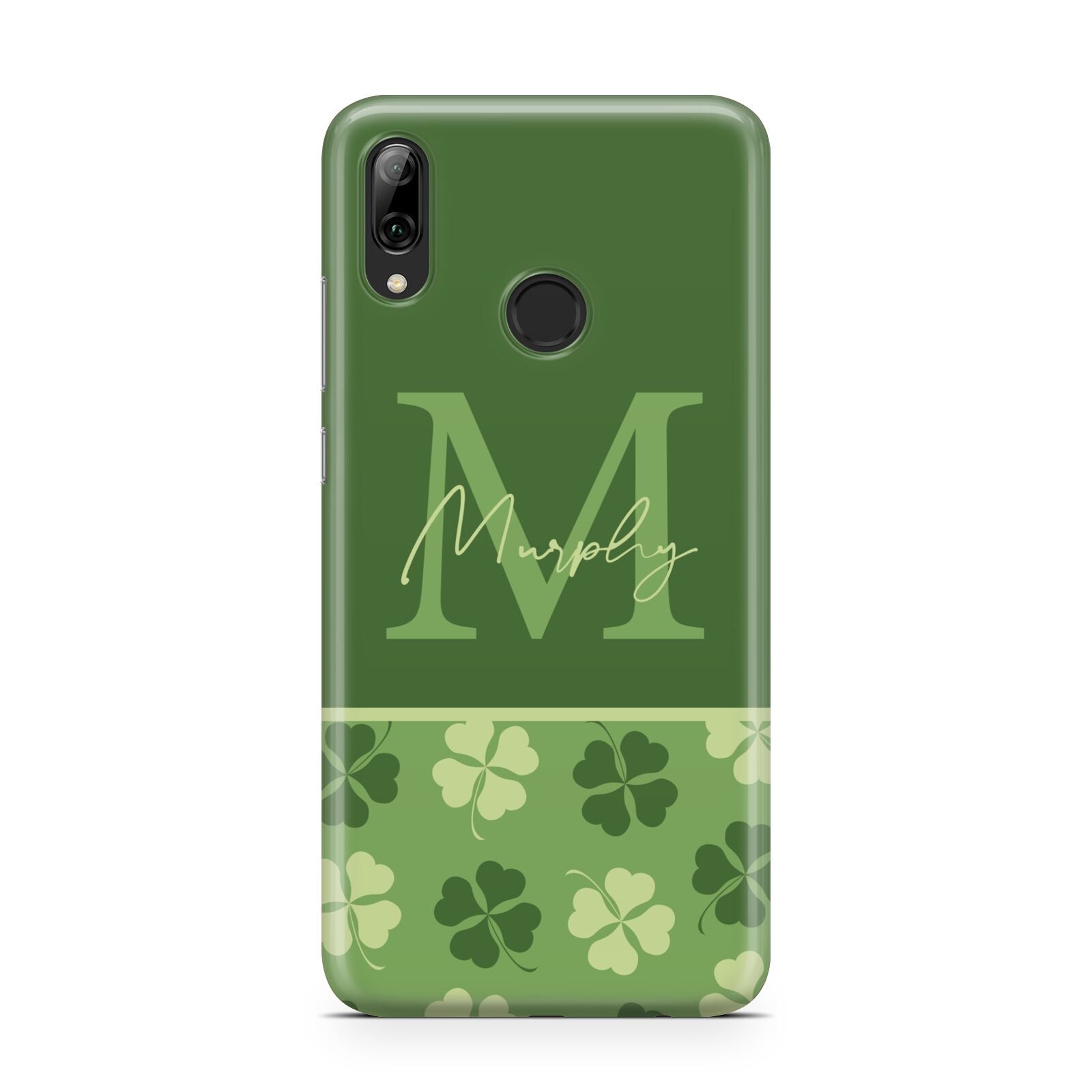 Personalised St Patricks Day Monogram Huawei Y7 2019