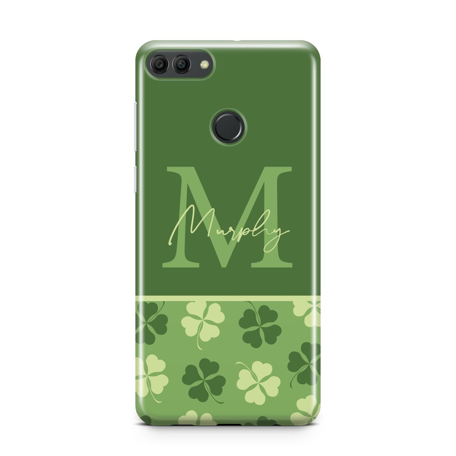 Personalised St Patricks Day Monogram Huawei Y9 2018