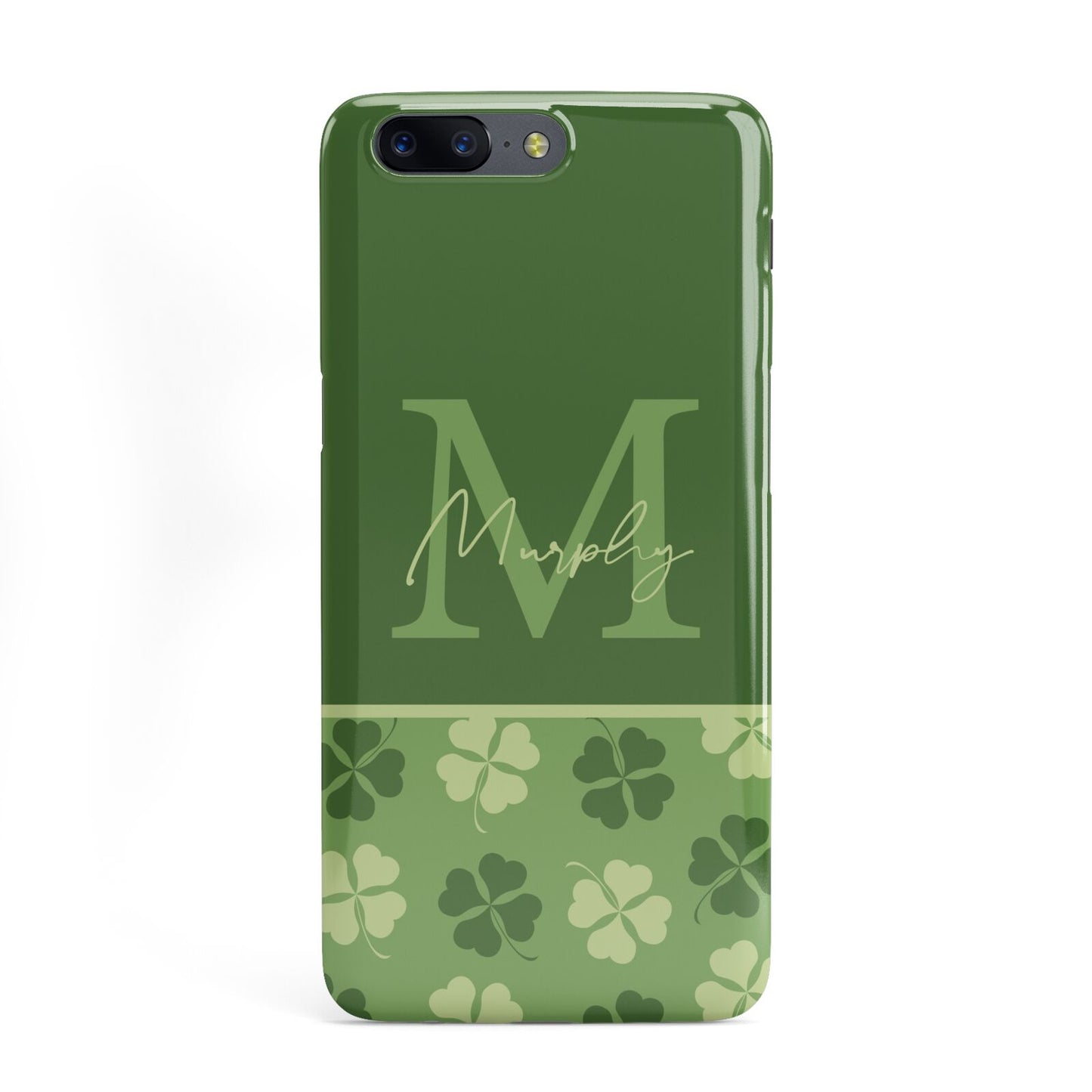 Personalised St Patricks Day Monogram OnePlus Case