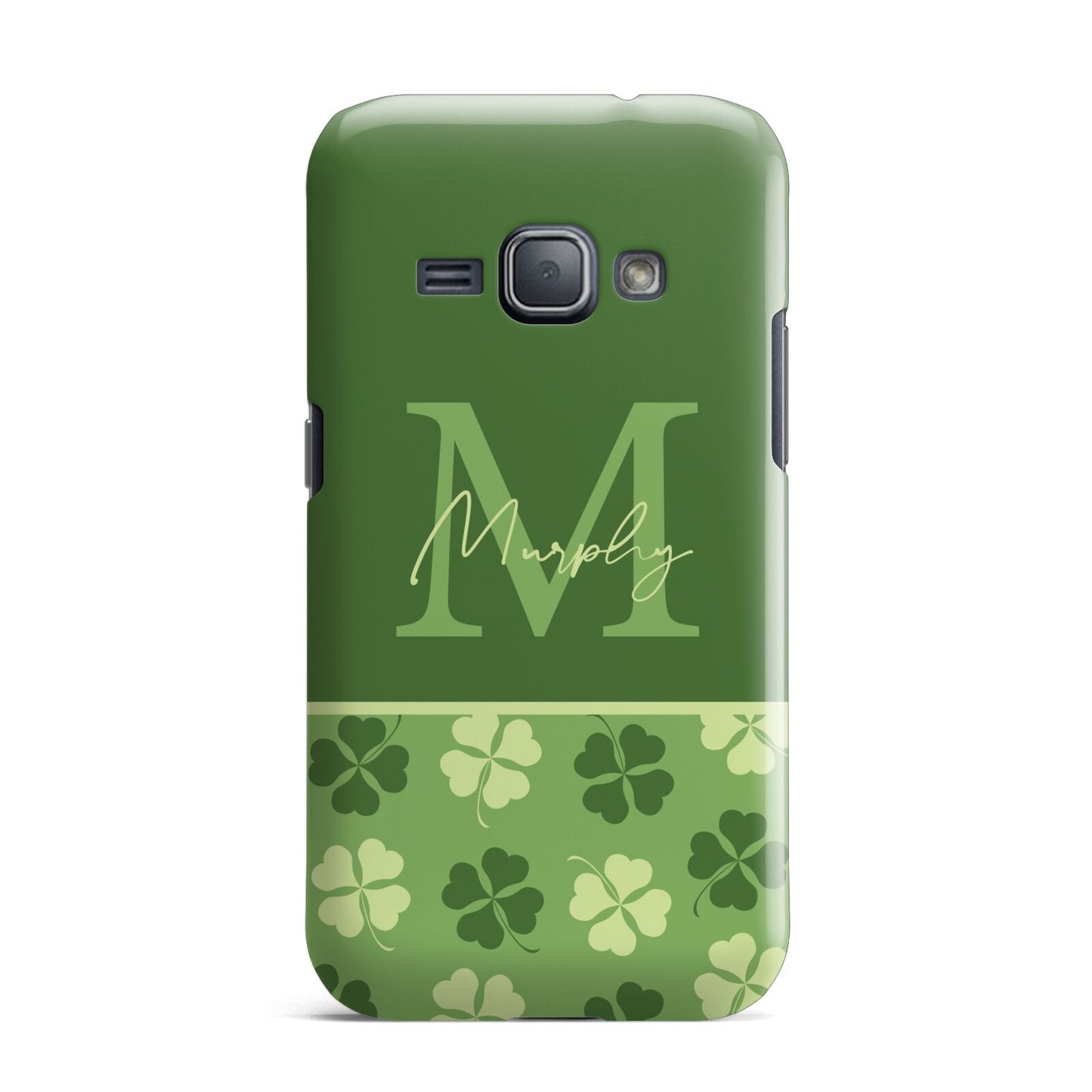 Personalised St Patricks Day Monogram Samsung Galaxy J1 2016 Case