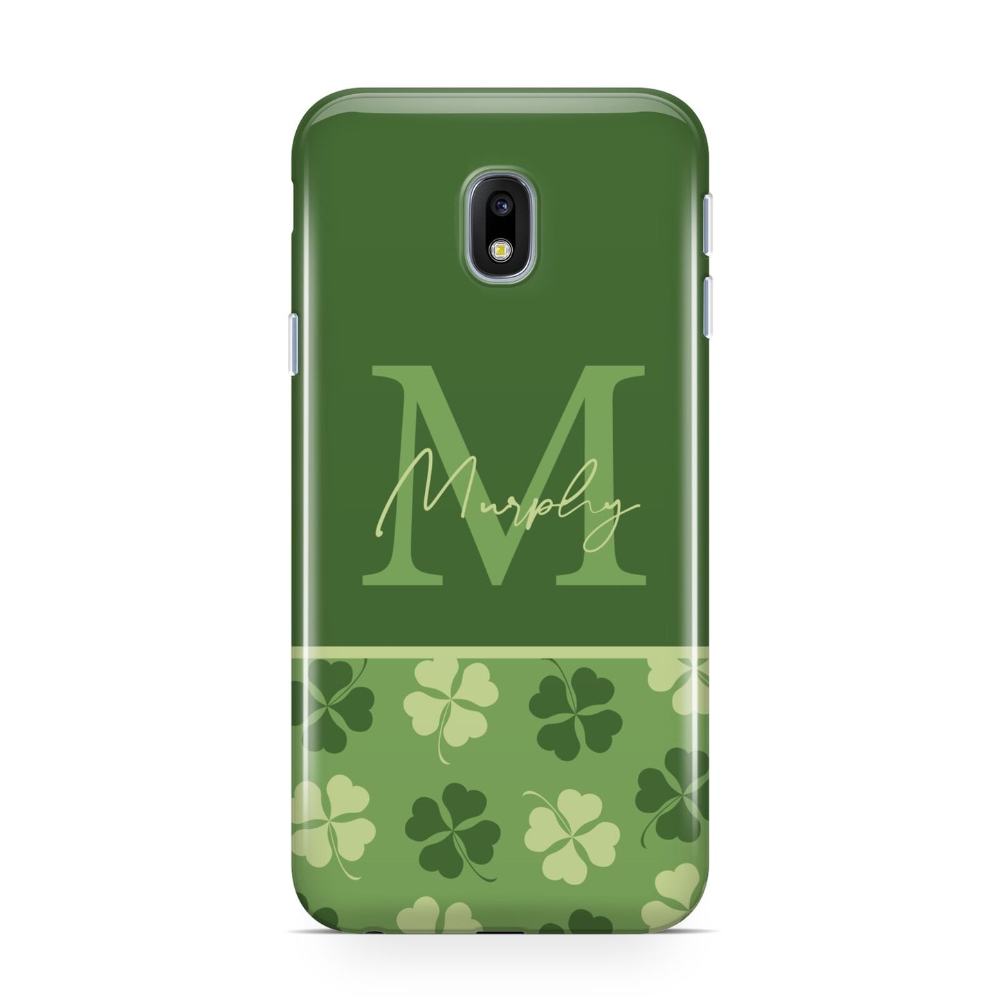 Personalised St Patricks Day Monogram Samsung Galaxy J3 2017 Case