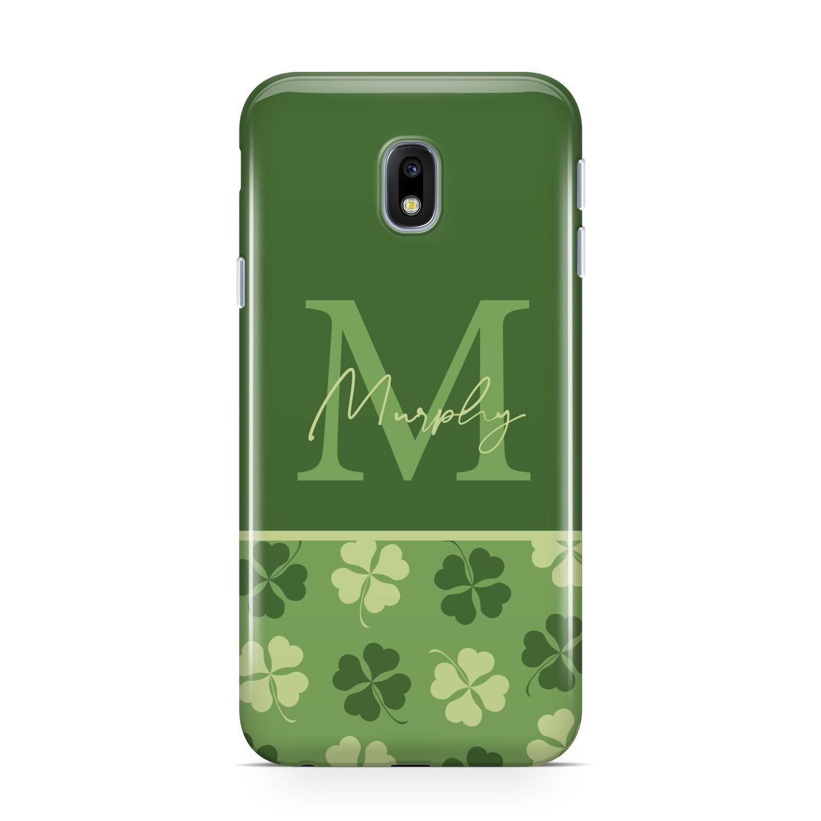 Personalised St Patricks Day Monogram Samsung Galaxy J3 2017 Case