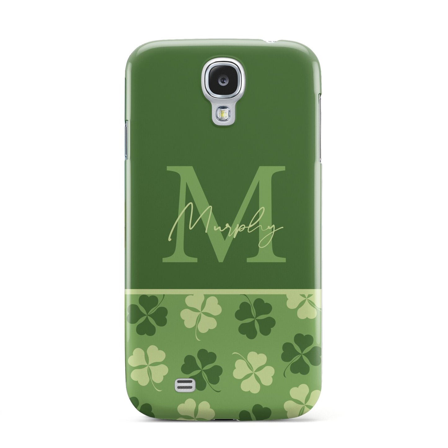 Personalised St Patricks Day Monogram Samsung Galaxy S4 Case