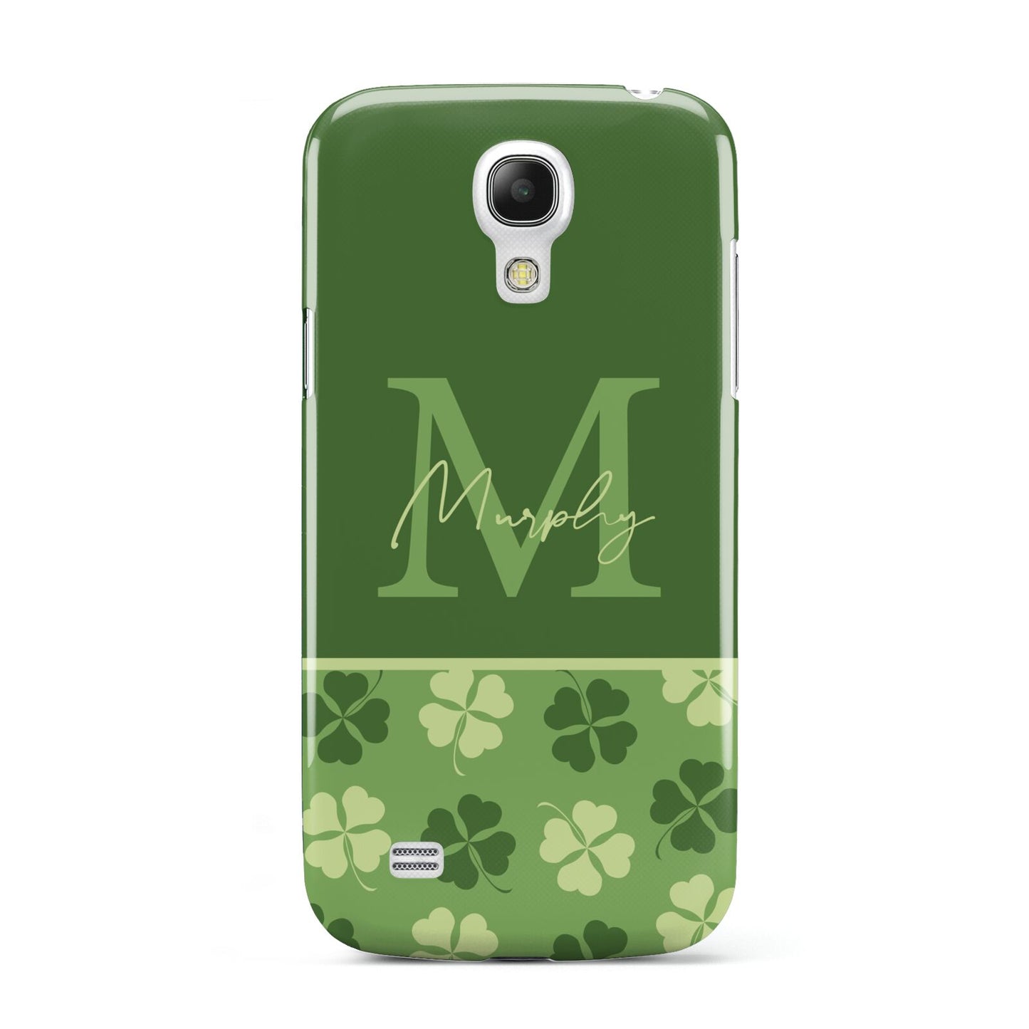 Personalised St Patricks Day Monogram Samsung Galaxy S4 Mini Case