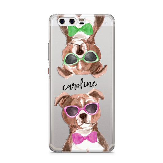 Personalised Staffordshire Bull Terrier Huawei P10 Phone Case