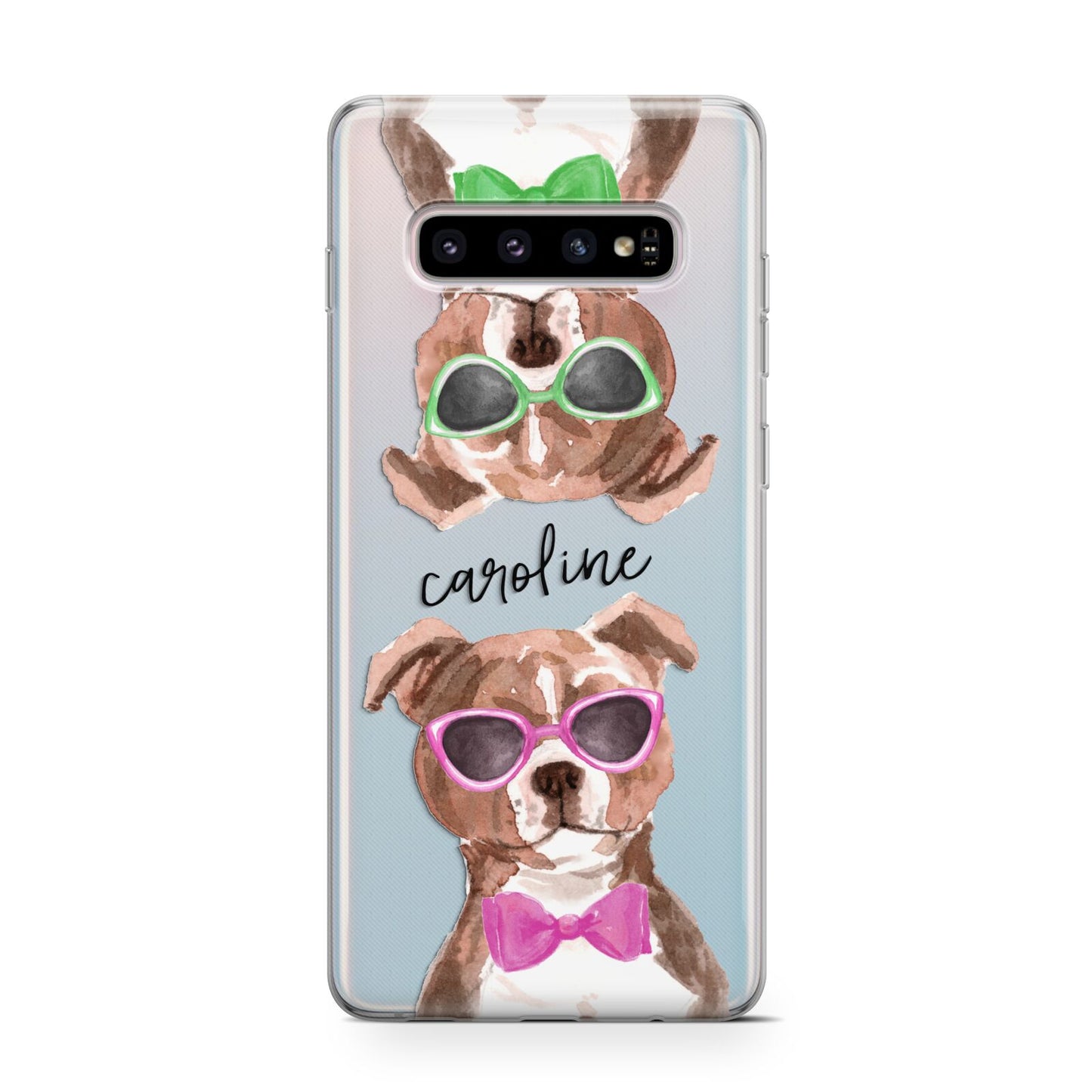 Personalised Staffordshire Bull Terrier Protective Samsung Galaxy Case