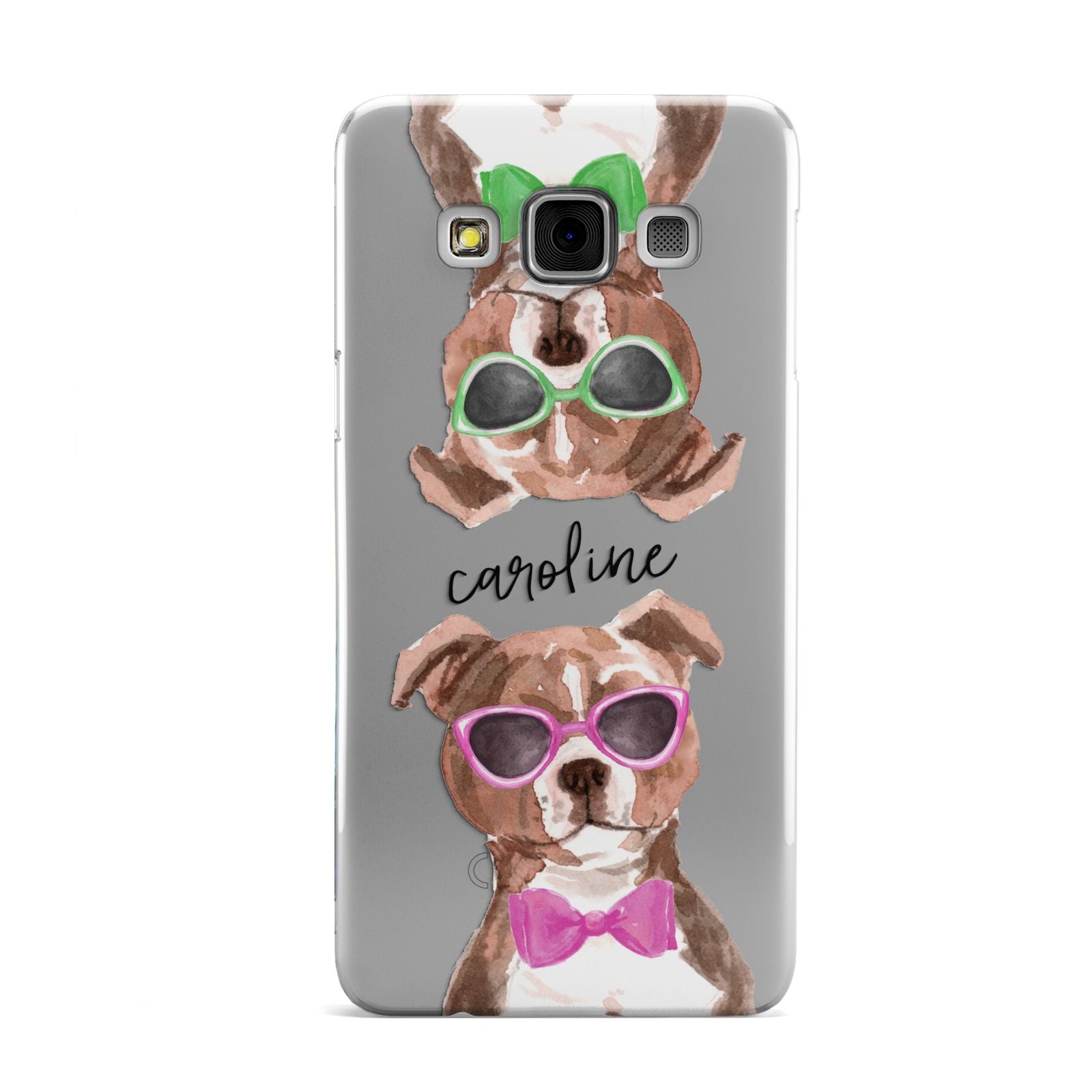 Personalised Staffordshire Bull Terrier Samsung Galaxy A3 Case