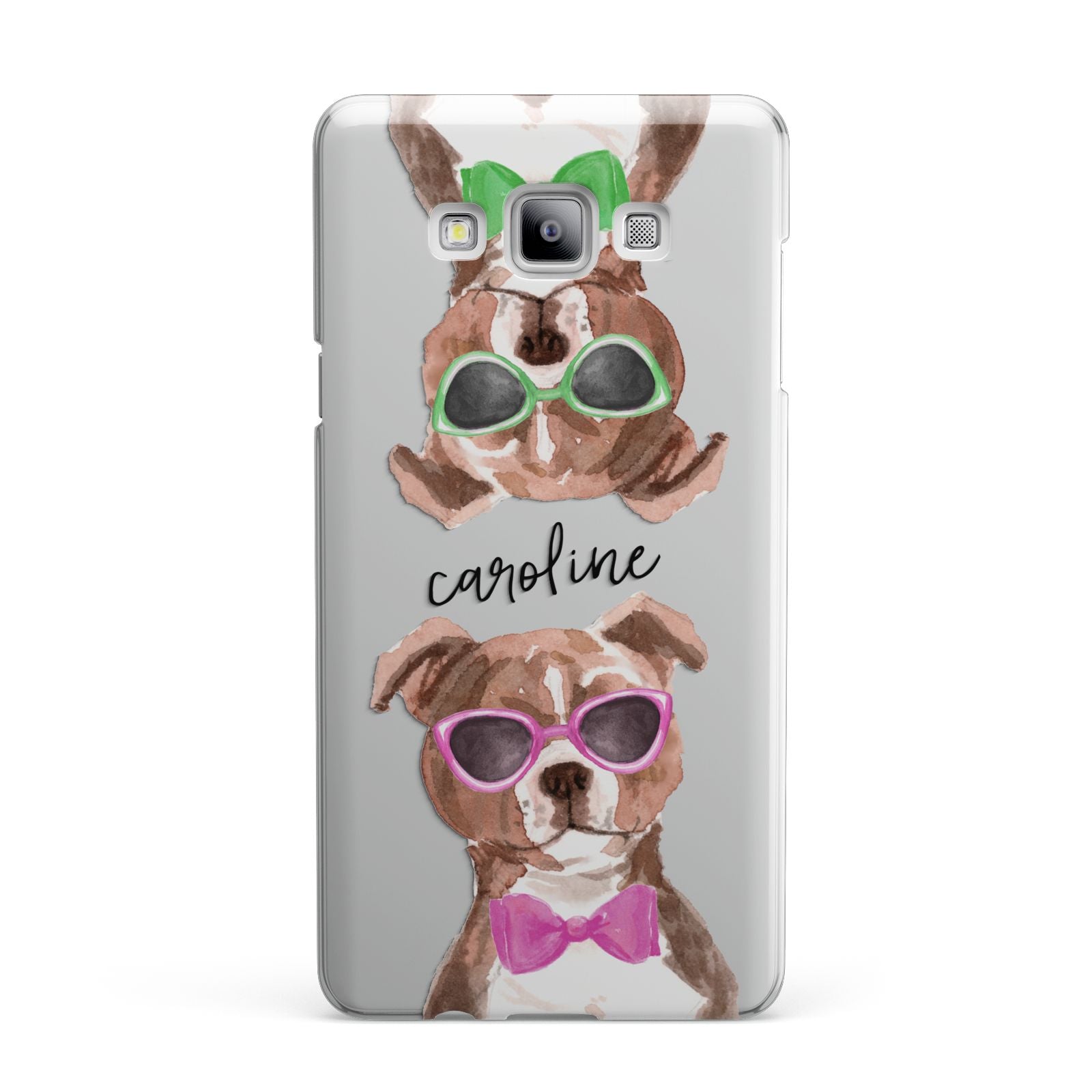 Personalised Staffordshire Bull Terrier Samsung Galaxy A7 2015 Case