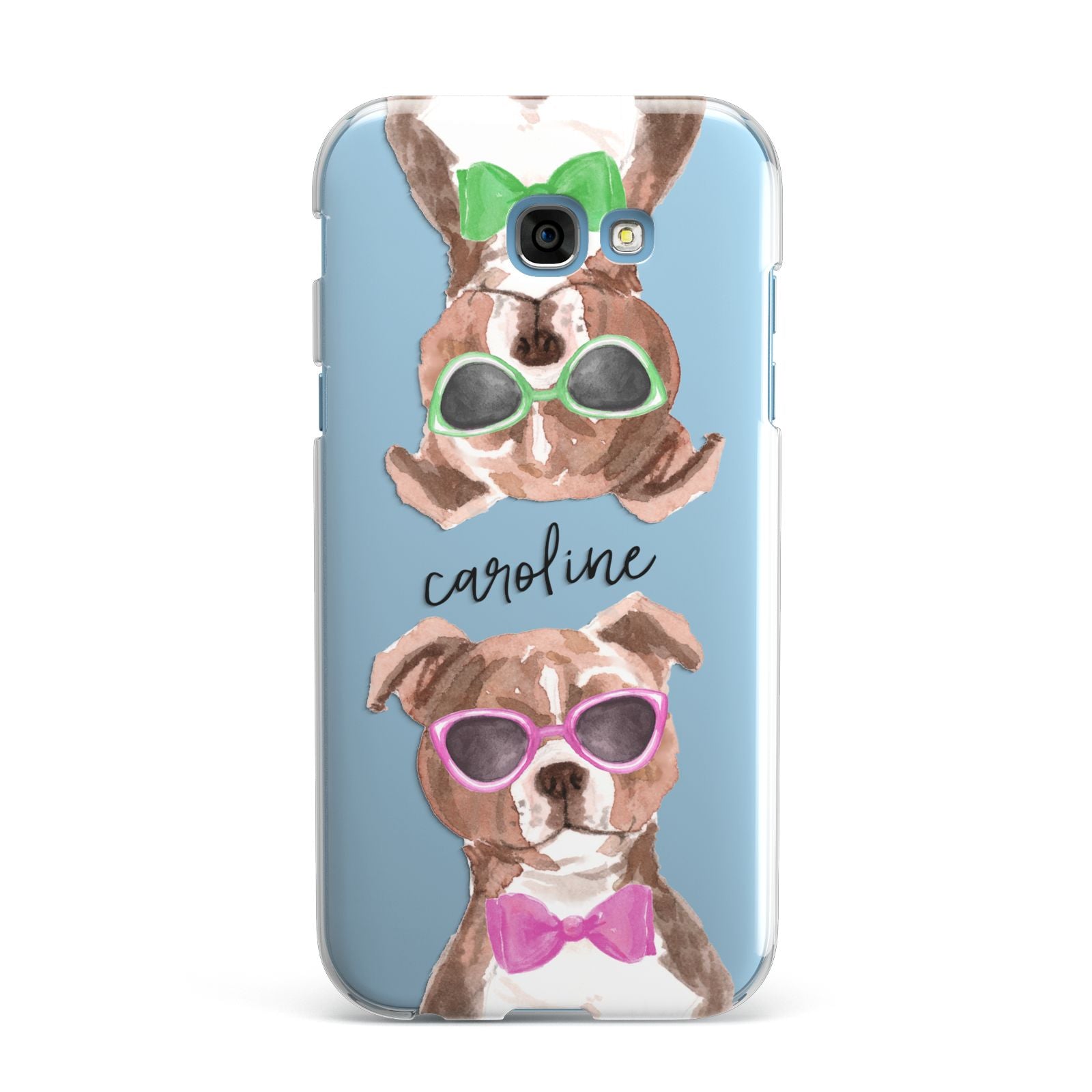 Personalised Staffordshire Bull Terrier Samsung Galaxy A7 2017 Case