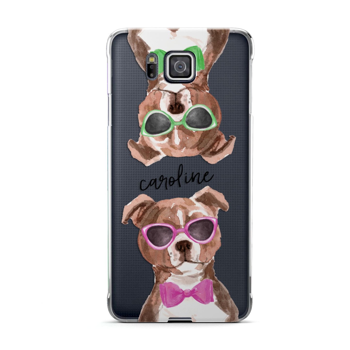 Personalised Staffordshire Bull Terrier Samsung Galaxy Alpha Case