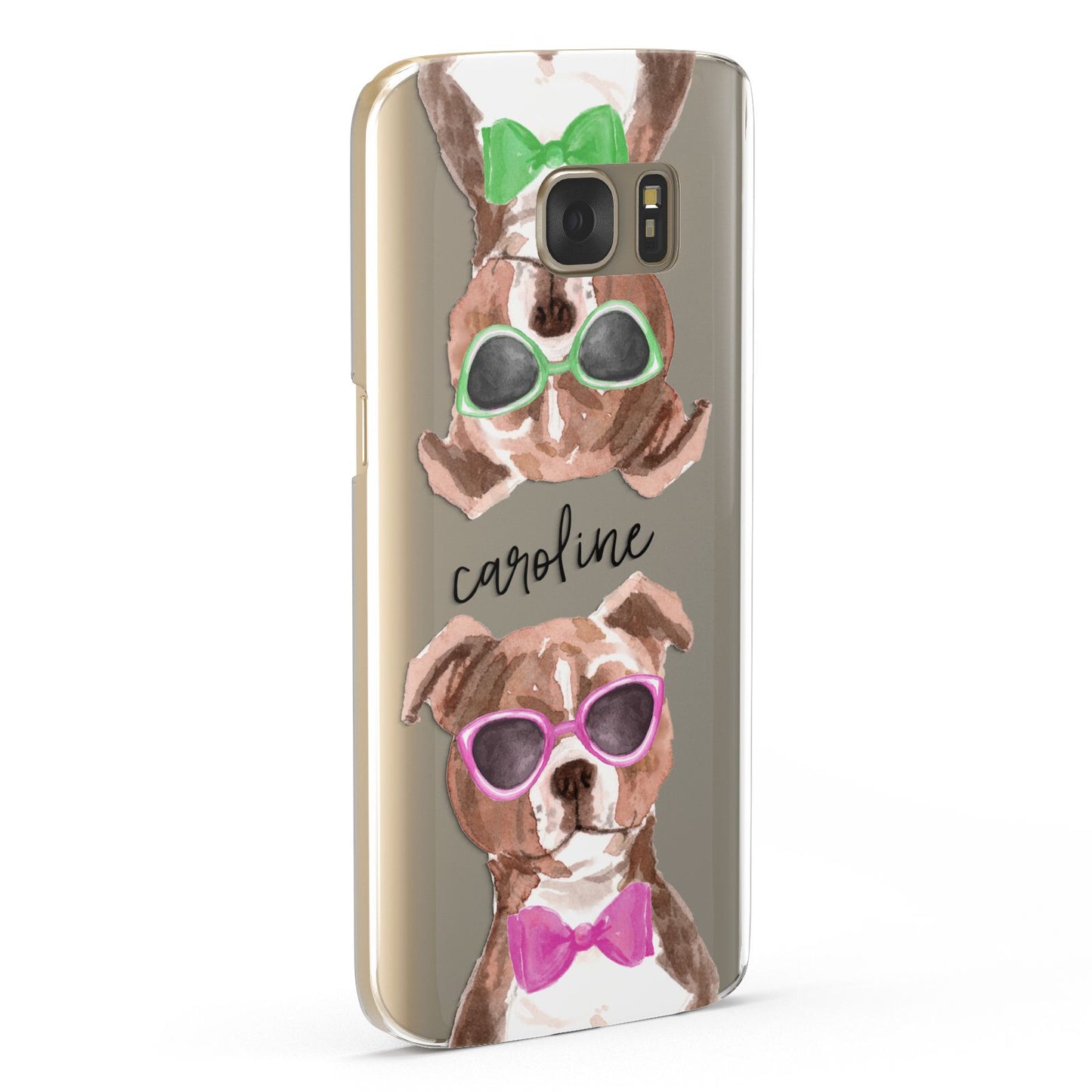 Personalised Staffordshire Bull Terrier Samsung Galaxy Case Fourty Five Degrees